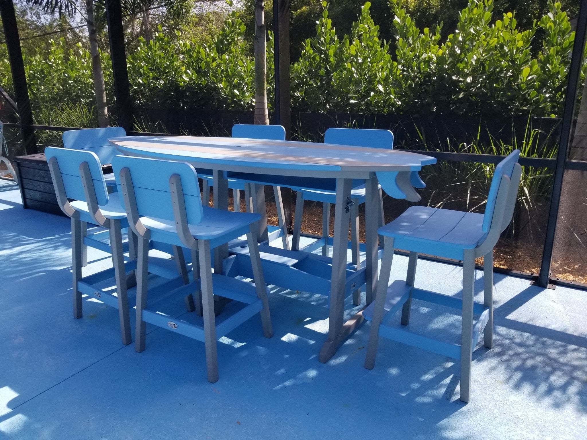 8' Surfboard Table | SurfAira Collection