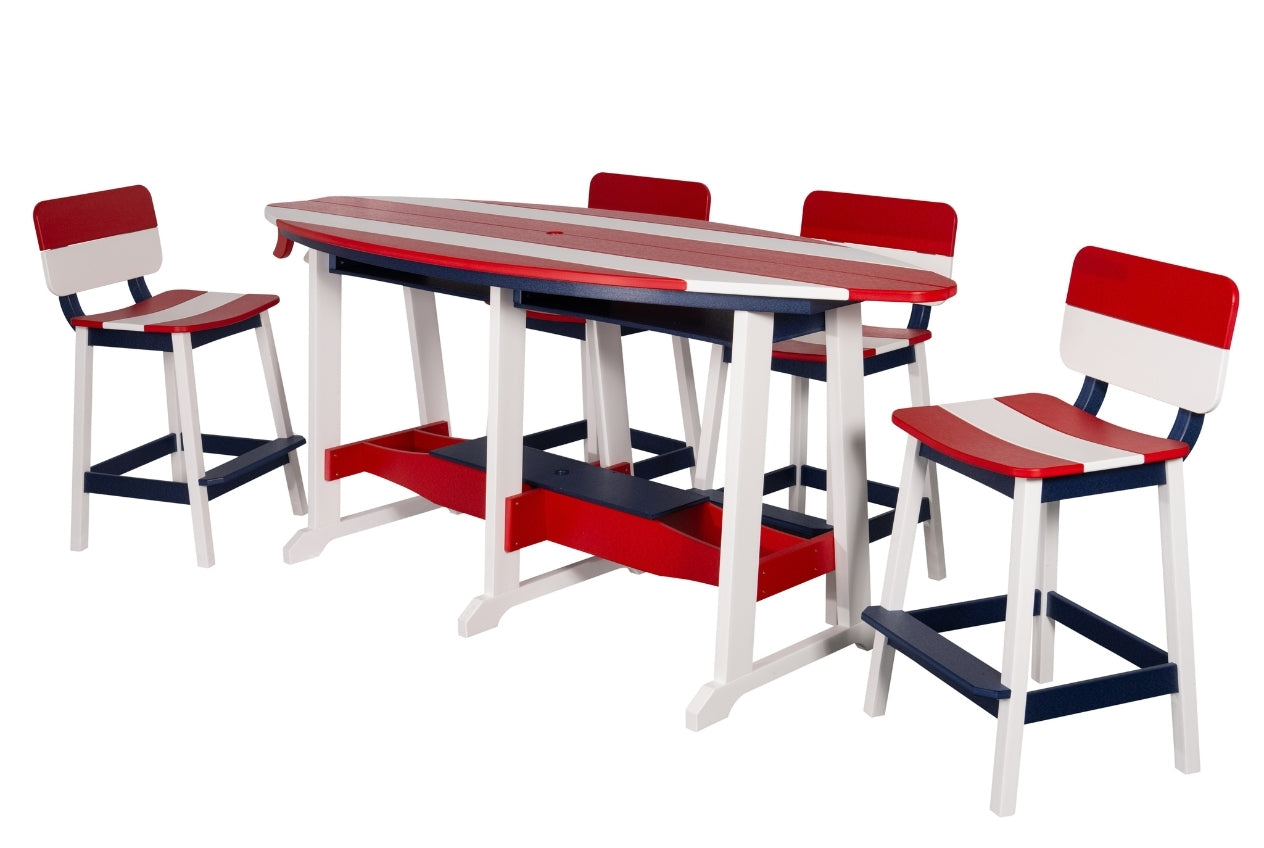 8' SurfAira Table & Chairs Set