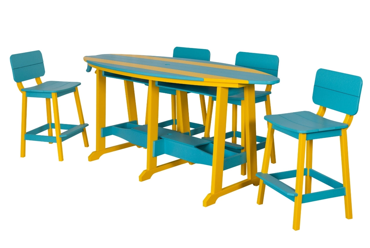 8' SurfAira Table & Chairs Set