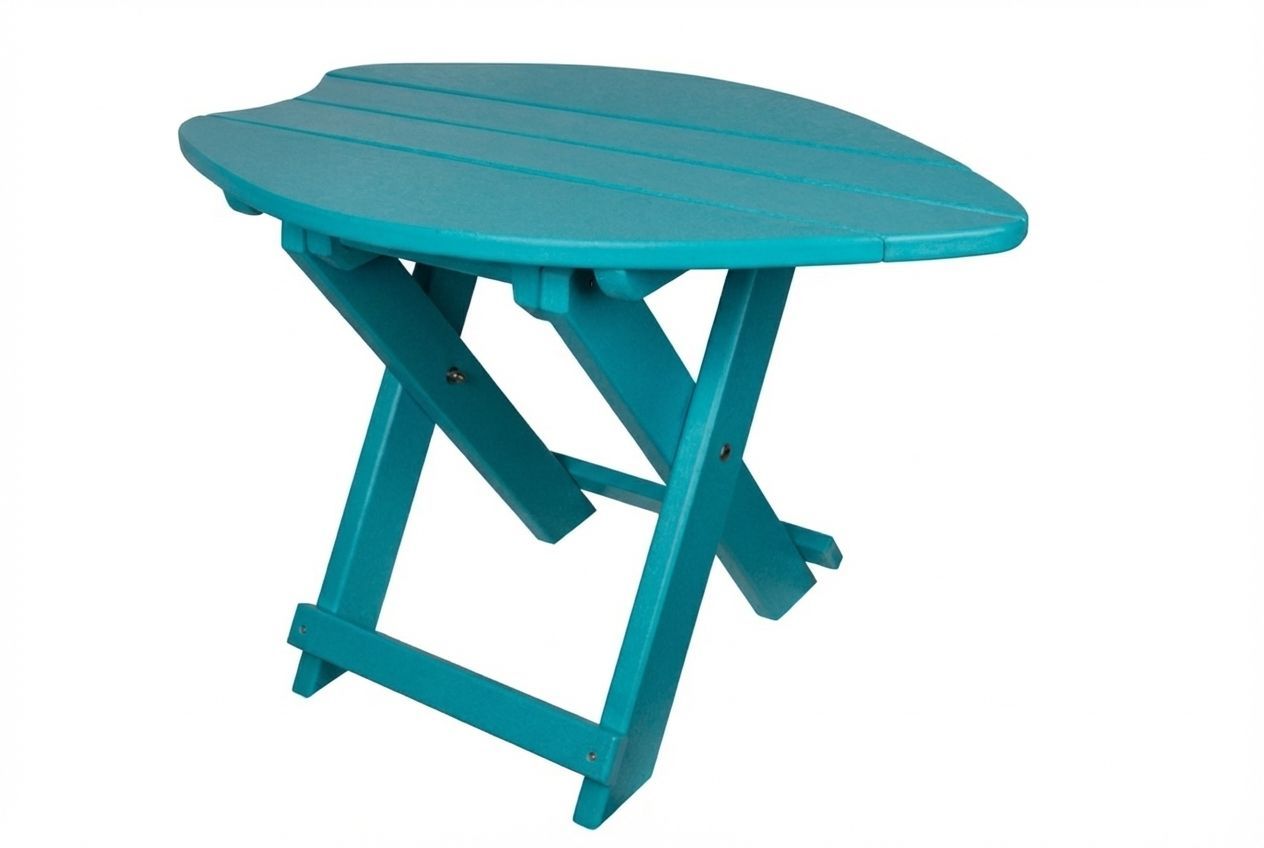Folding Surfboard End Table | SurfAira Collection