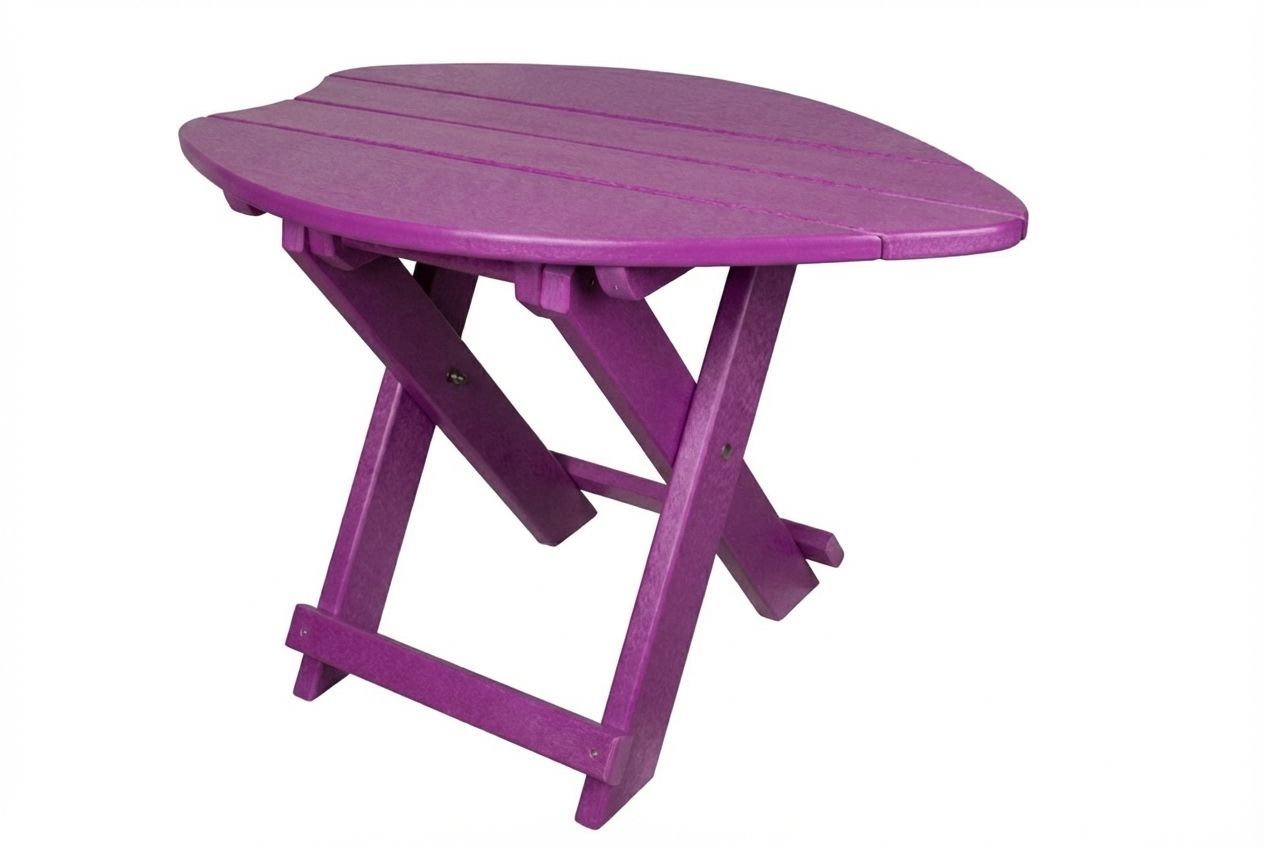 Folding Surfboard End Table | SurfAira Collection