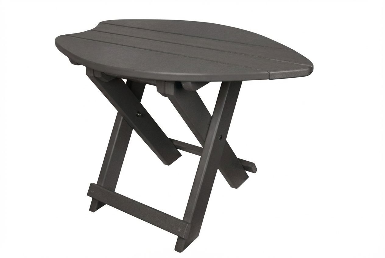 Folding Surfboard End Table | SurfAira Collection