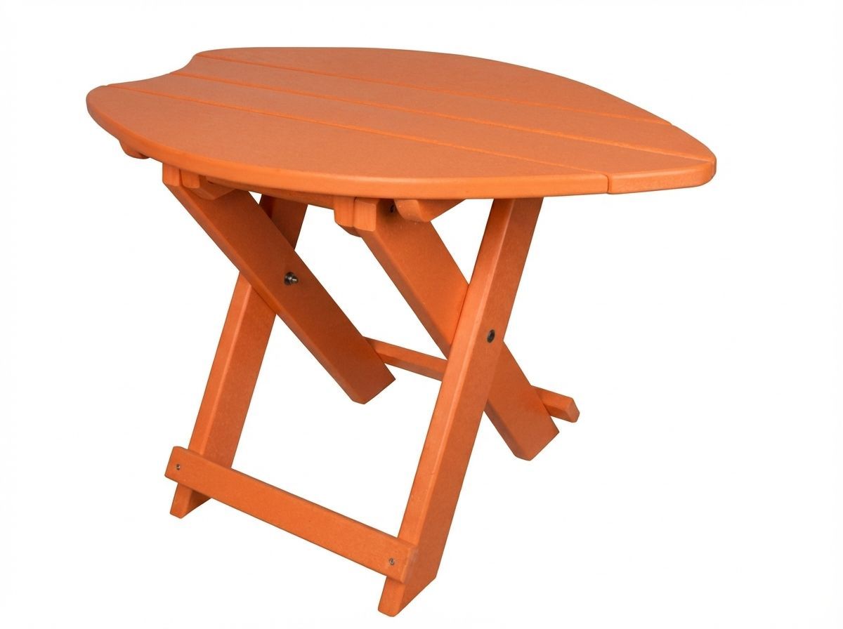 Folding Surfboard End Table | SurfAira Collection