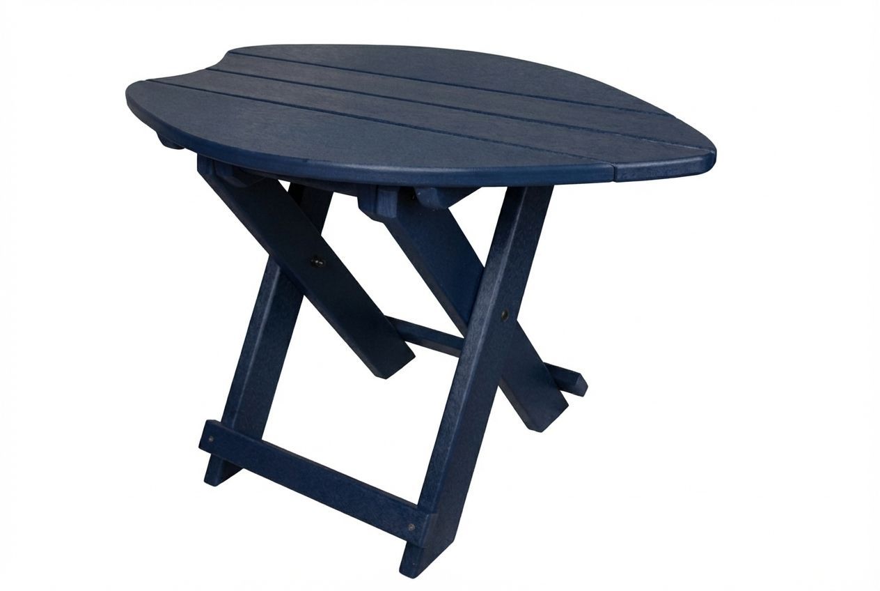 Folding Surfboard End Table | SurfAira Collection
