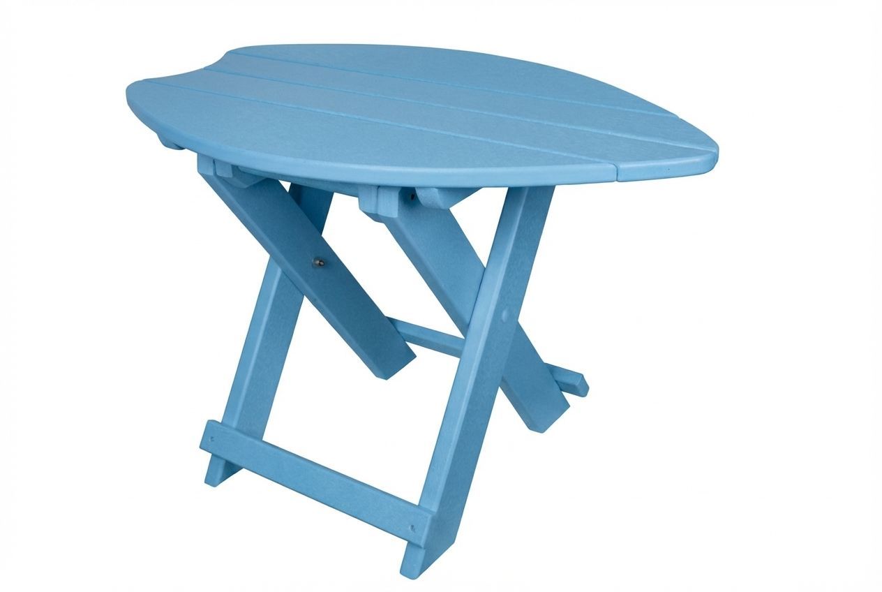 Folding Surfboard End Table | SurfAira Collection