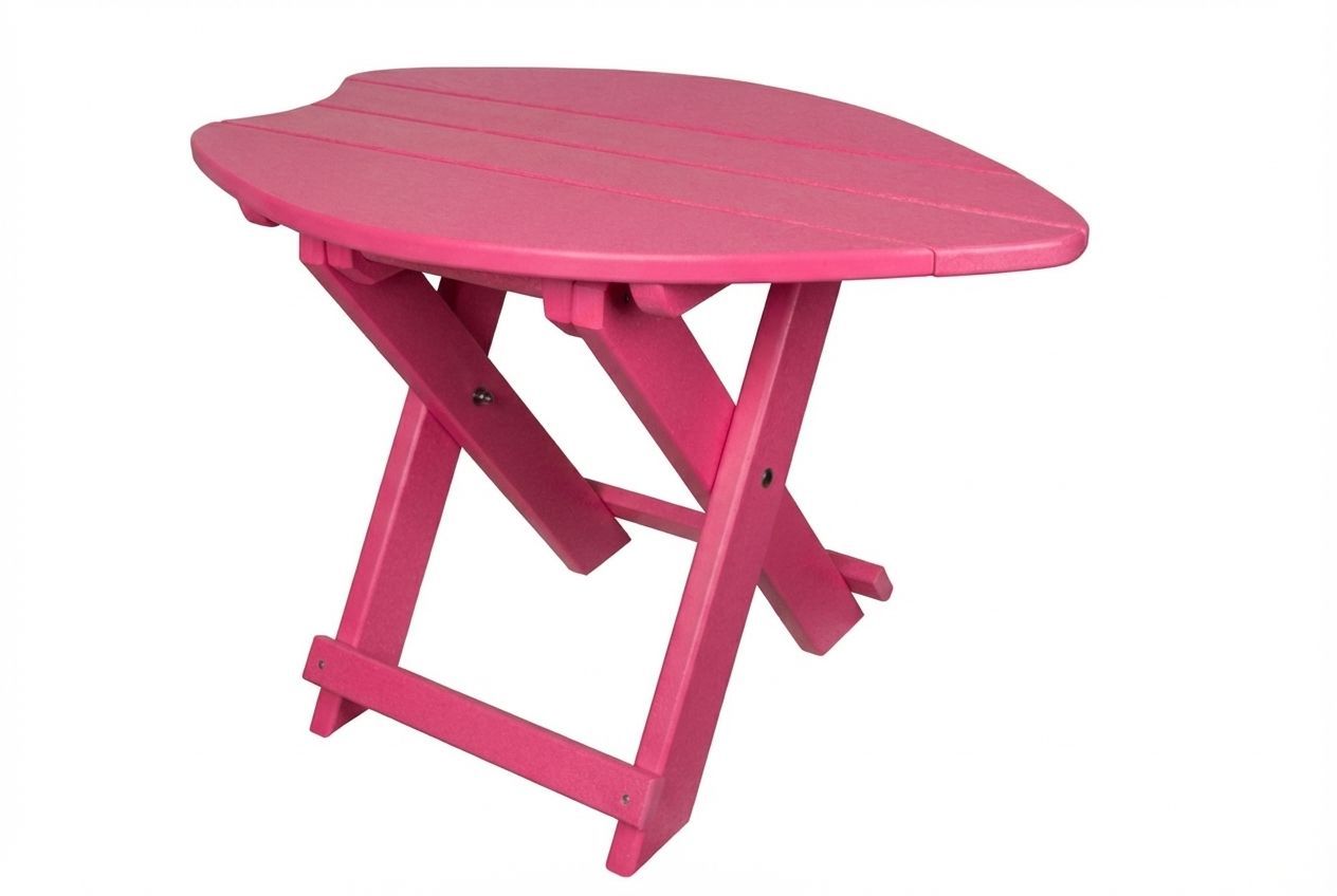 Folding Surfboard End Table | SurfAira Collection