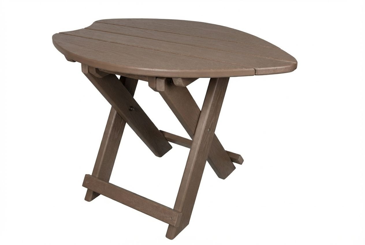 Folding Surfboard End Table | SurfAira Collection