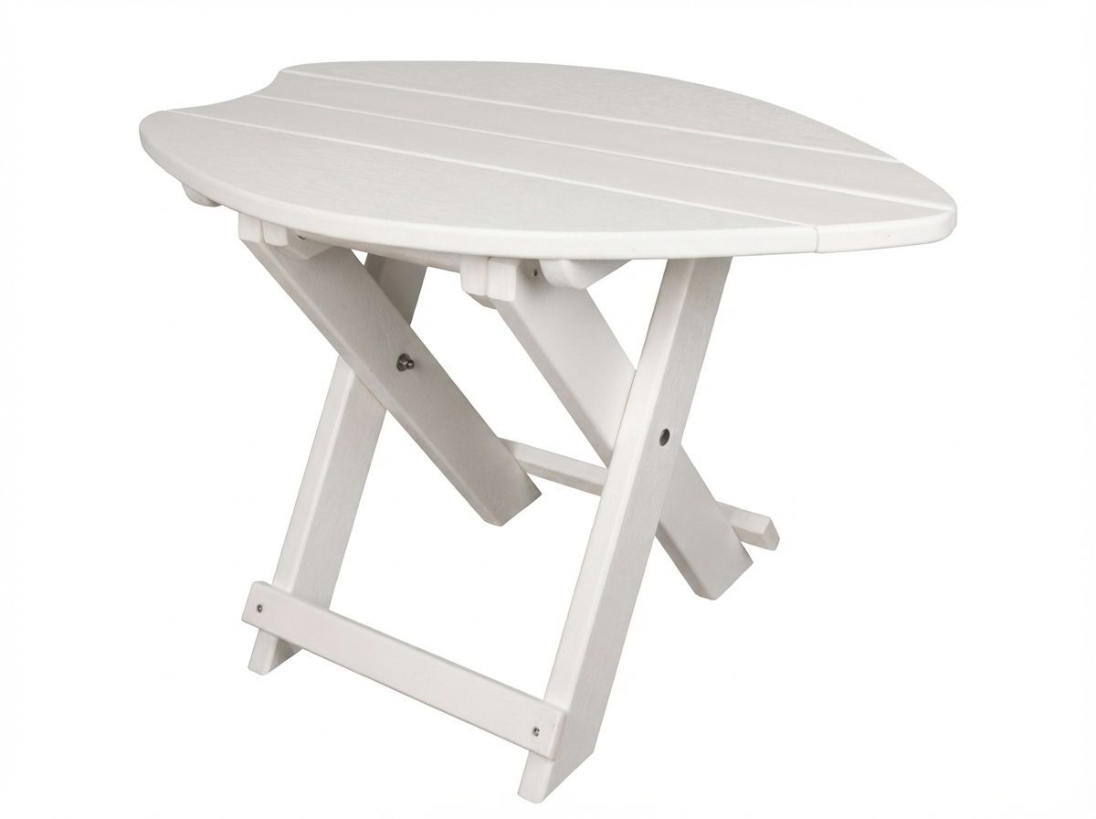 Folding Surfboard End Table | SurfAira Collection