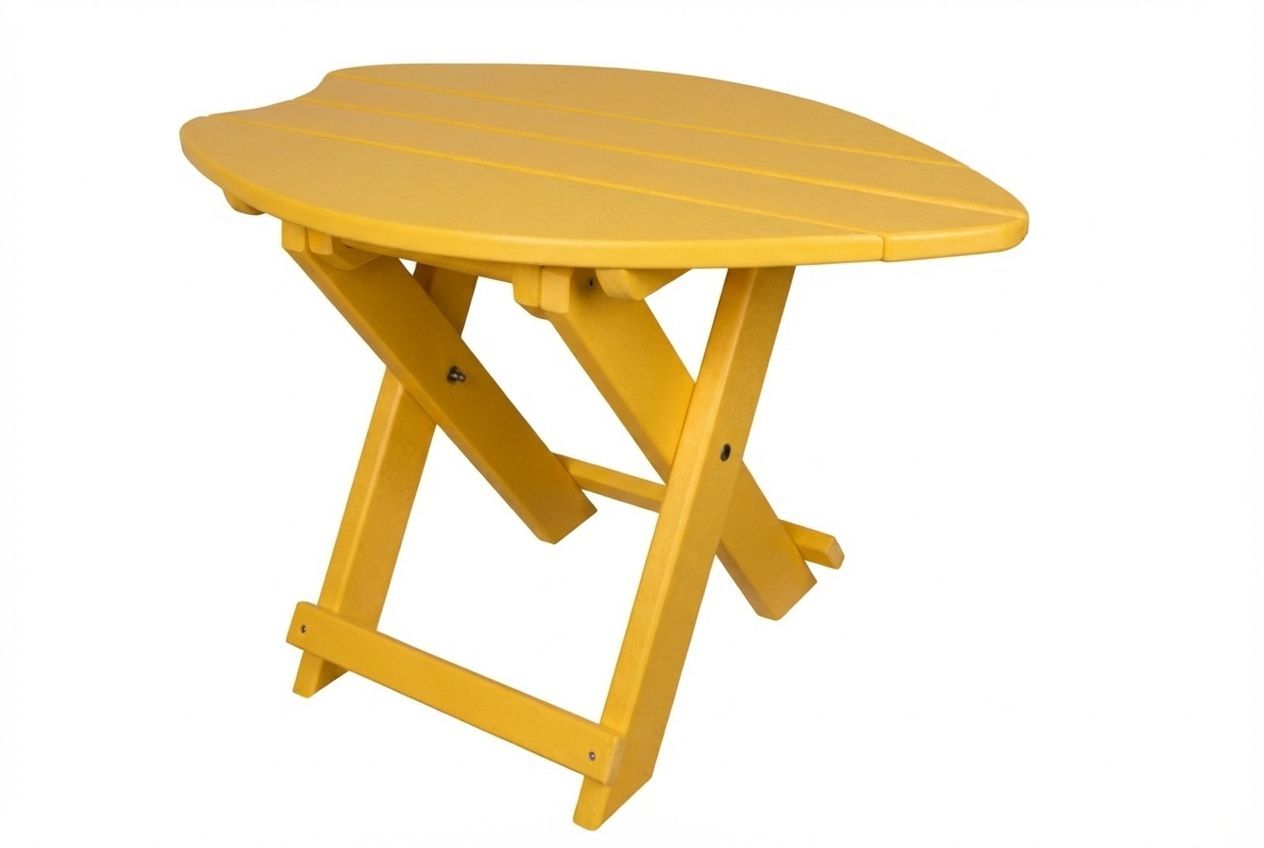 Folding Surfboard End Table | SurfAira Collection