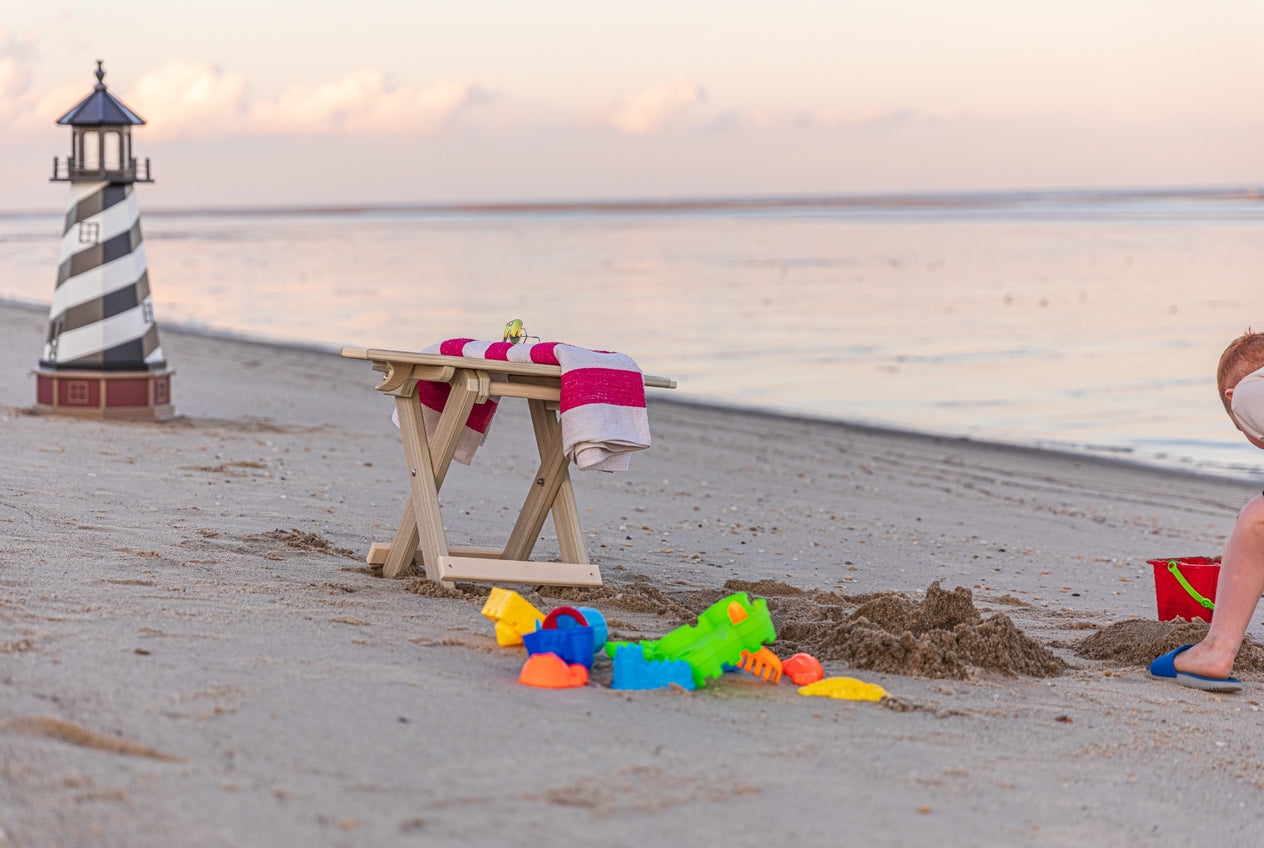 Folding Surfboard End Table | SurfAira Collection
