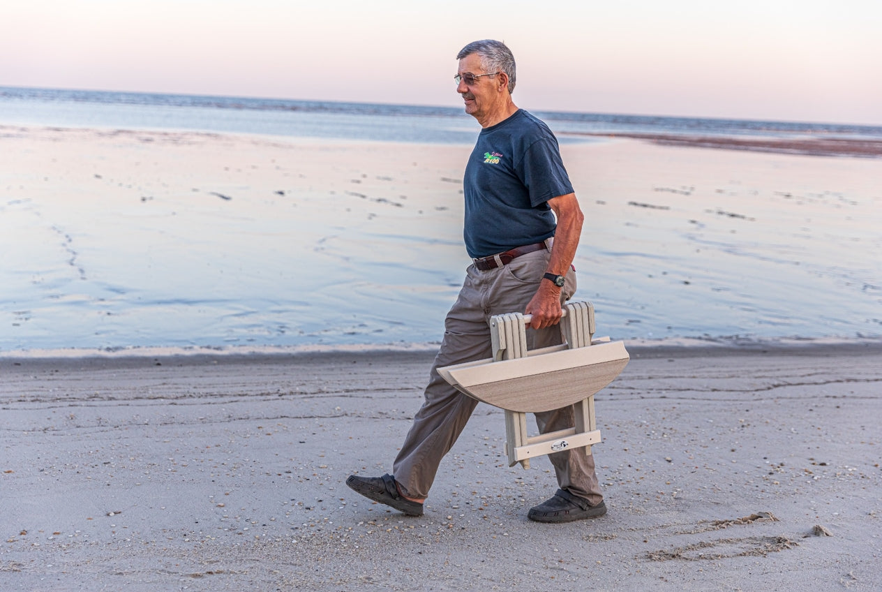 Folding Surfboard End Table | SurfAira Collection