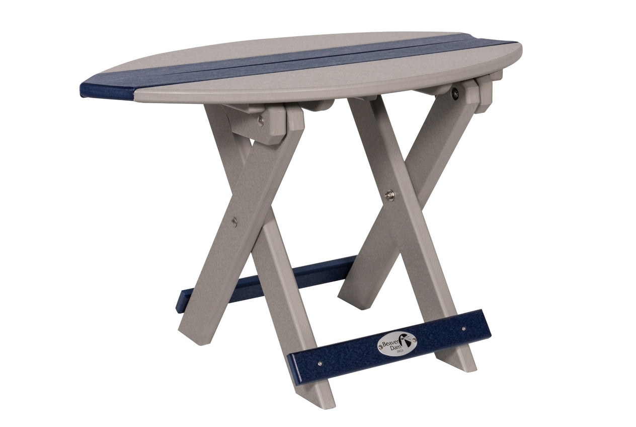 Folding Surfboard End Table | SurfAira Collection