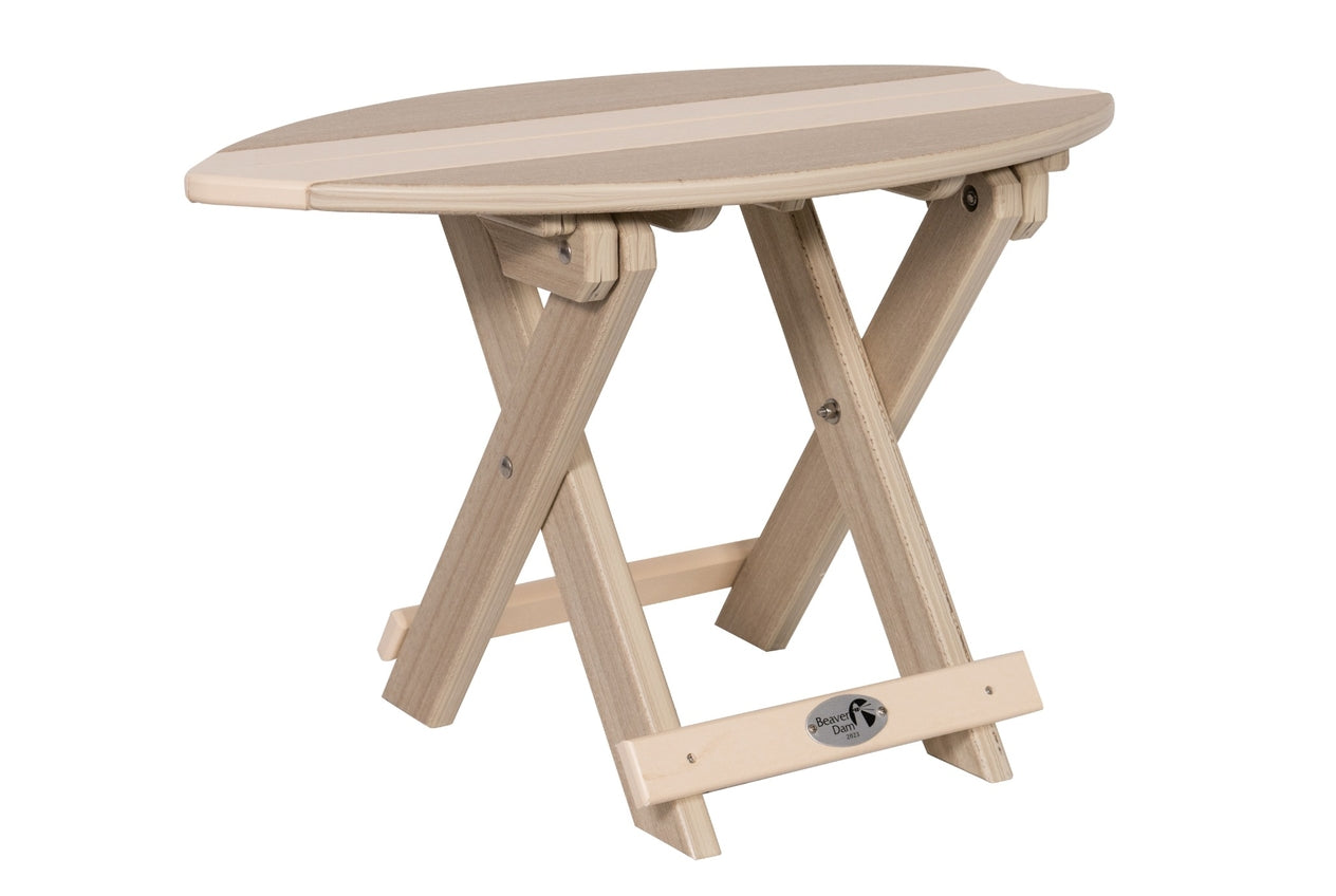 Folding Surfboard End Table | SurfAira Collection