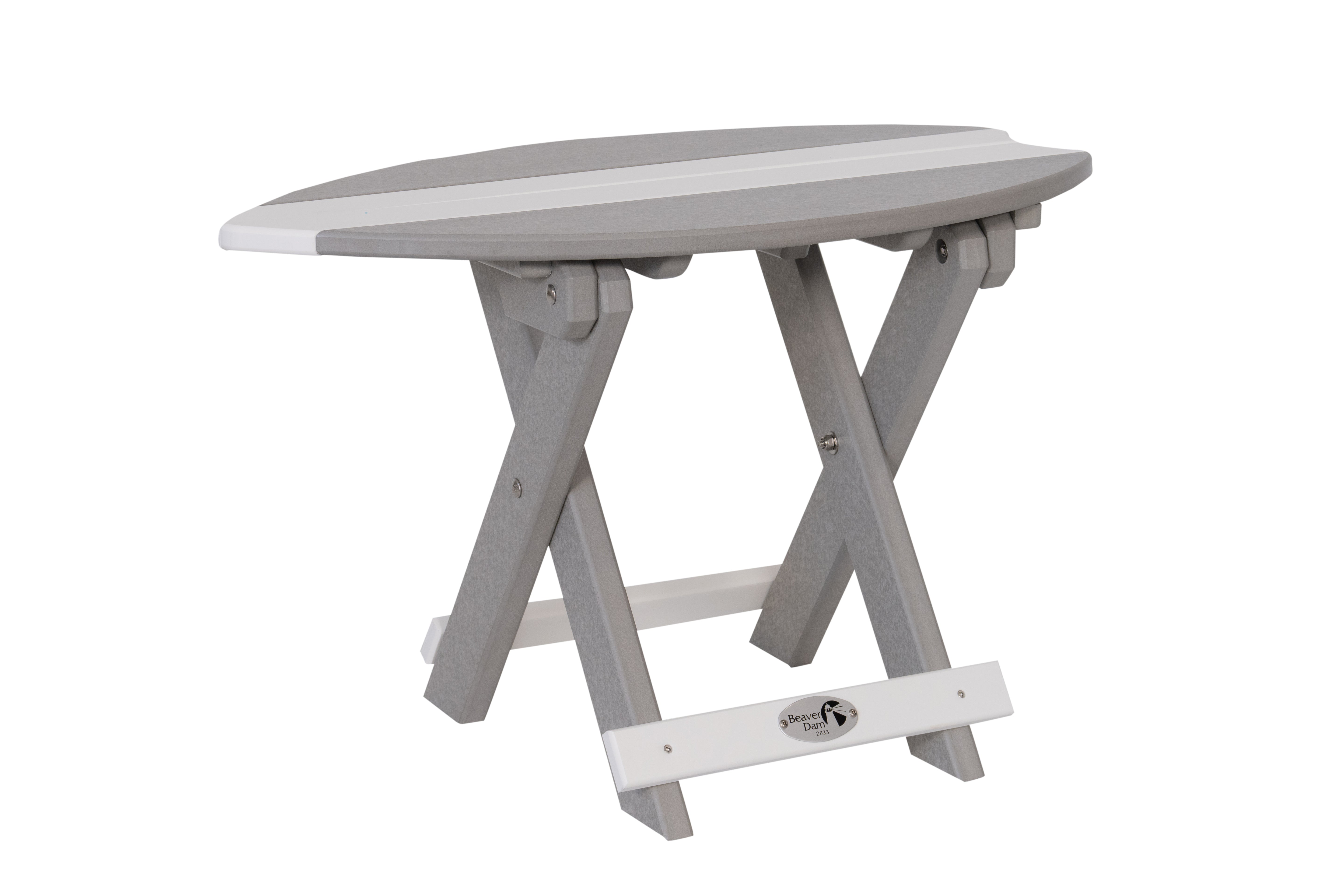 Folding Surfboard End Table | SurfAira Collection