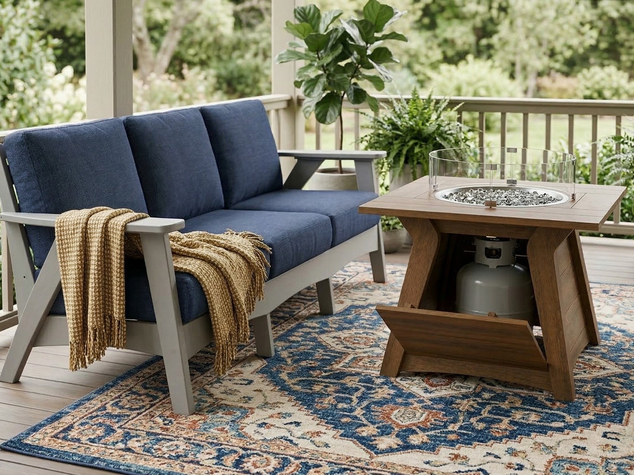 Regency Fire Table