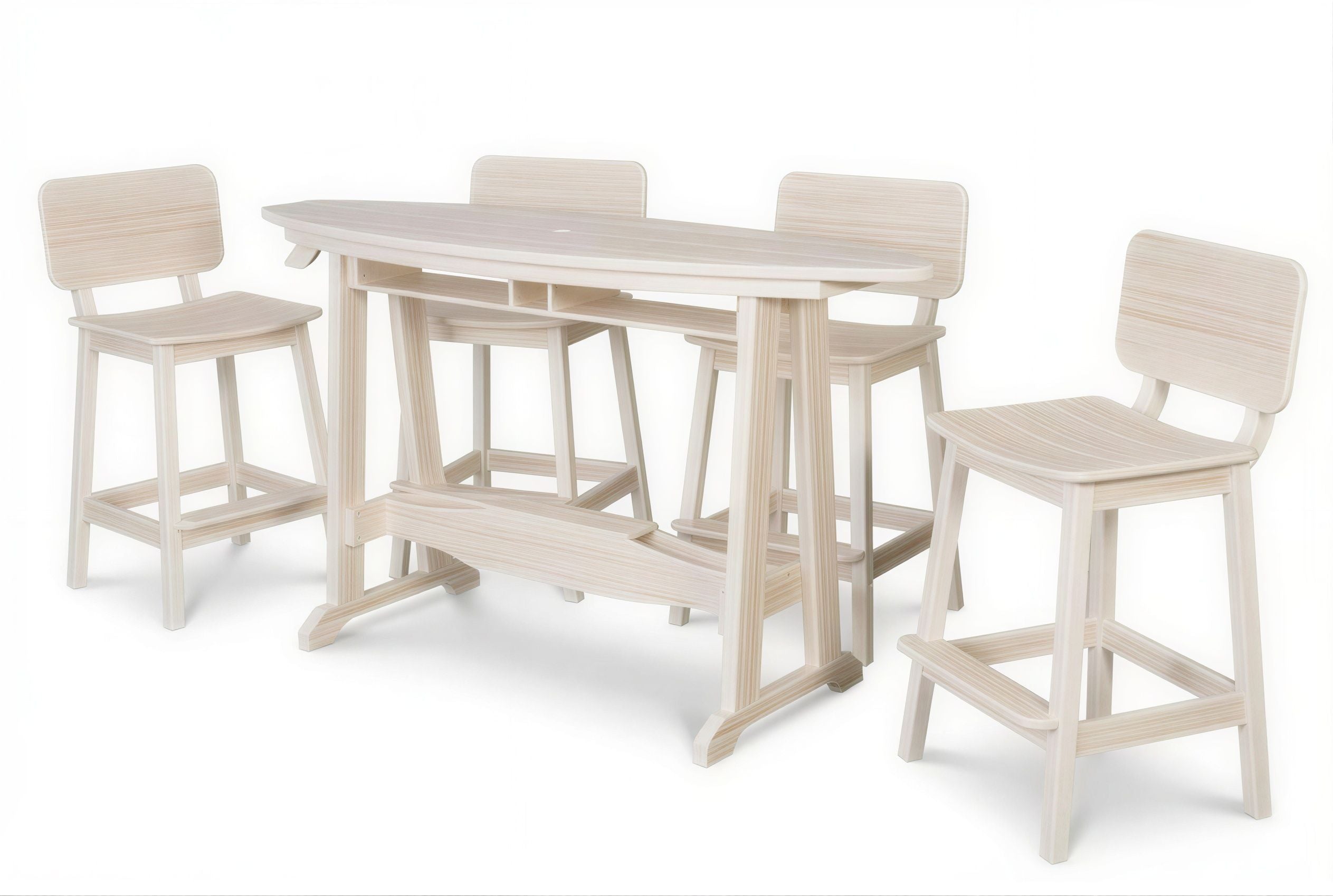 6' SurfAira Table & Chairs Set