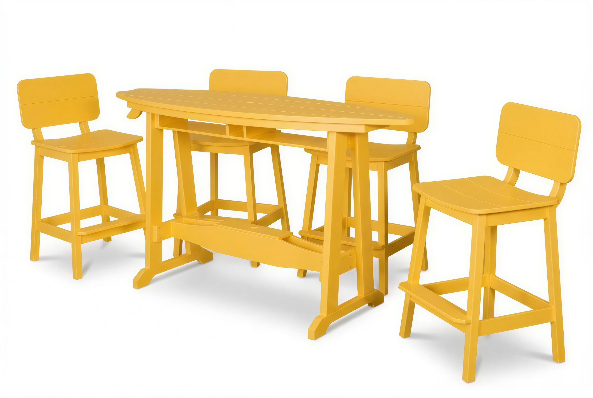 6' SurfAira Table & Chairs Set