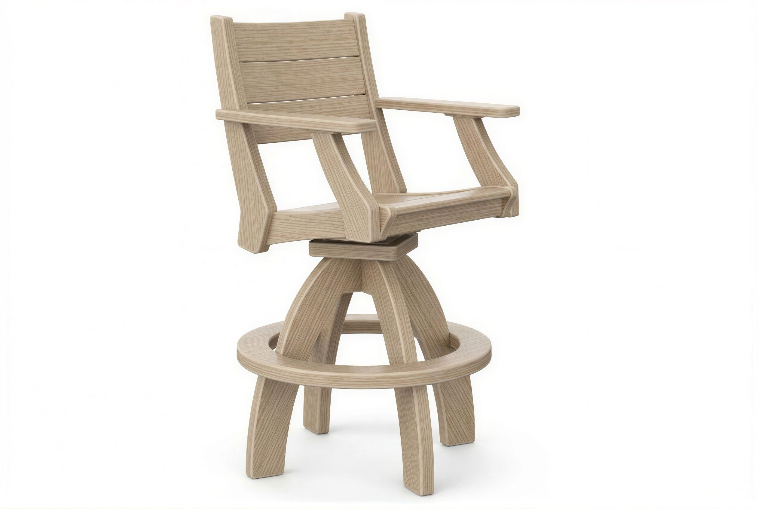 Farmhouse Swivel Chair