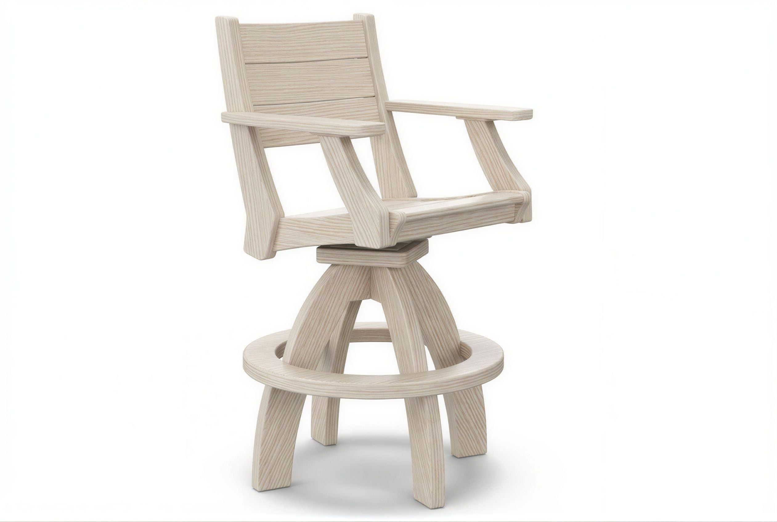 Farmhouse Swivel Chair