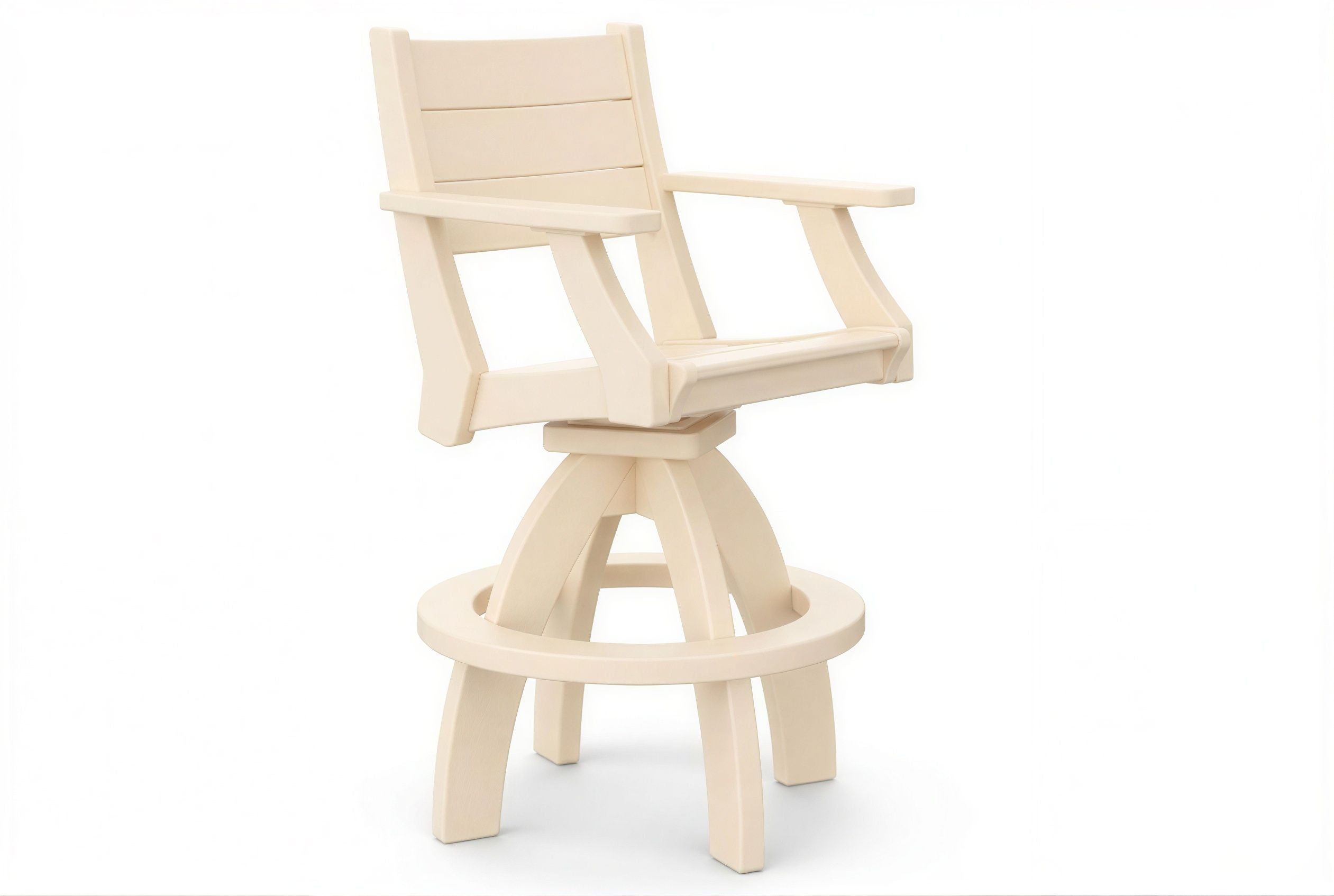 Farmhouse Swivel Chair