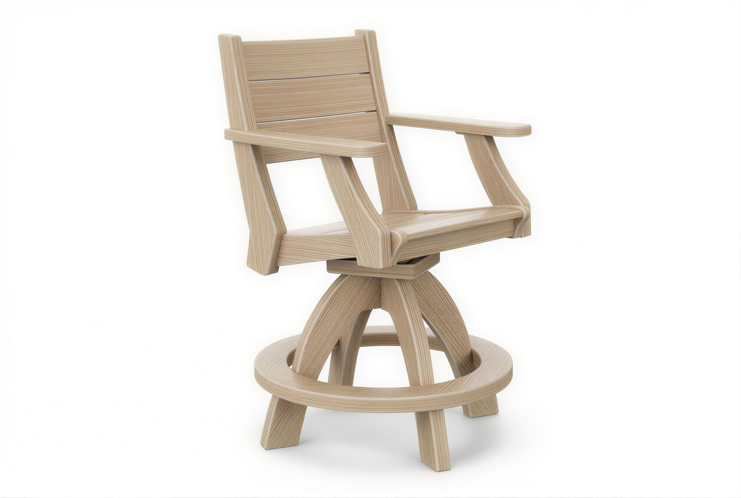 Farmhouse Swivel Chair