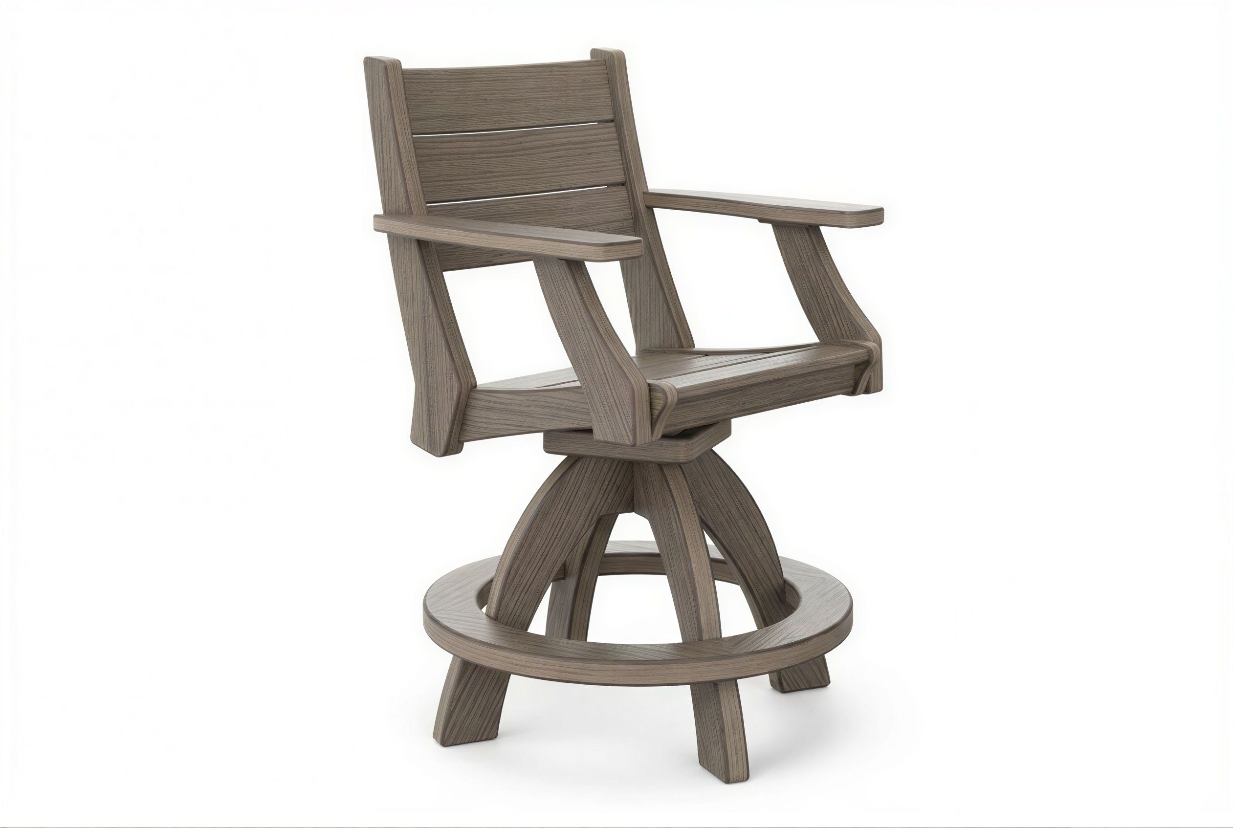 Farmhouse Swivel Chair