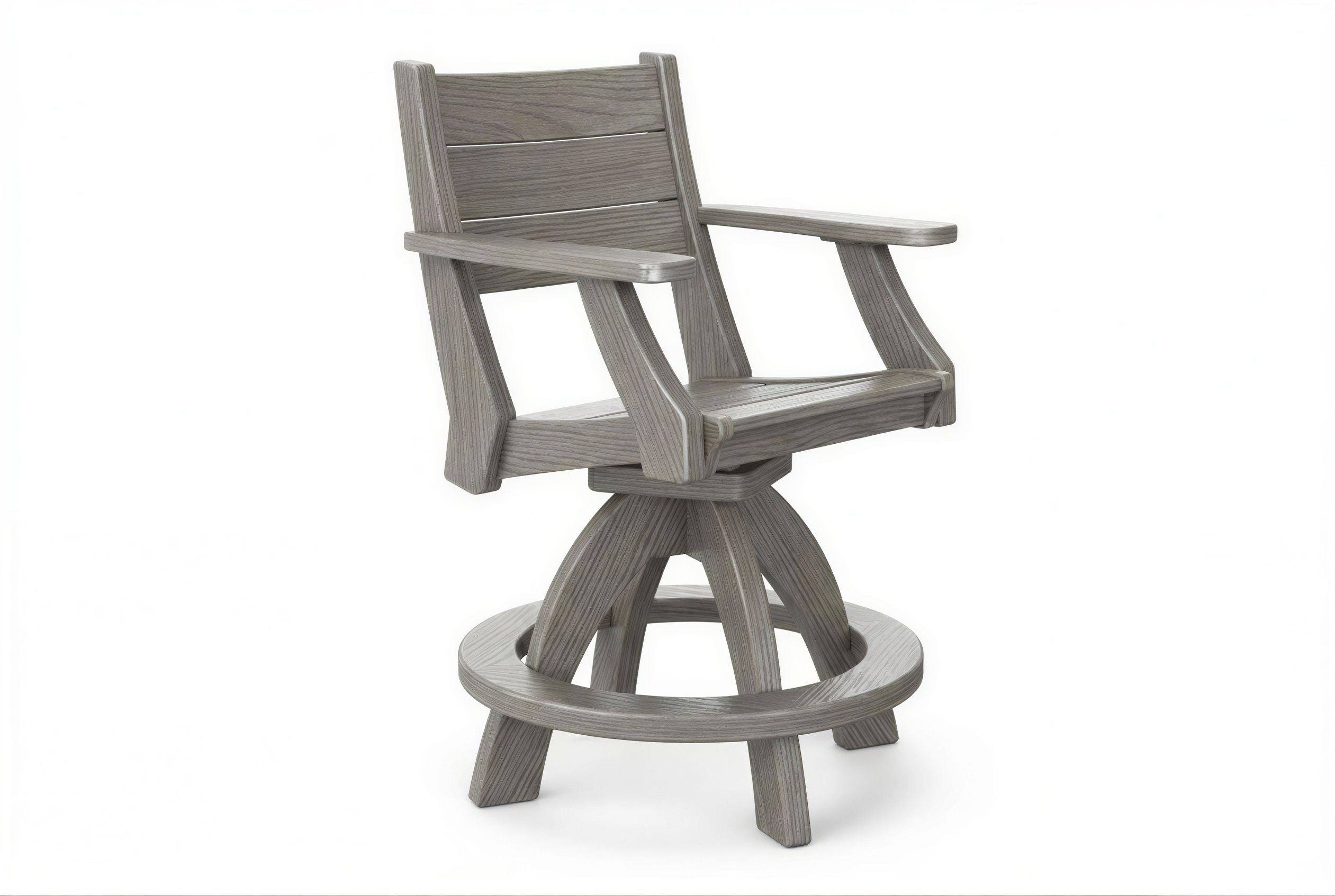 Farmhouse Swivel Chair