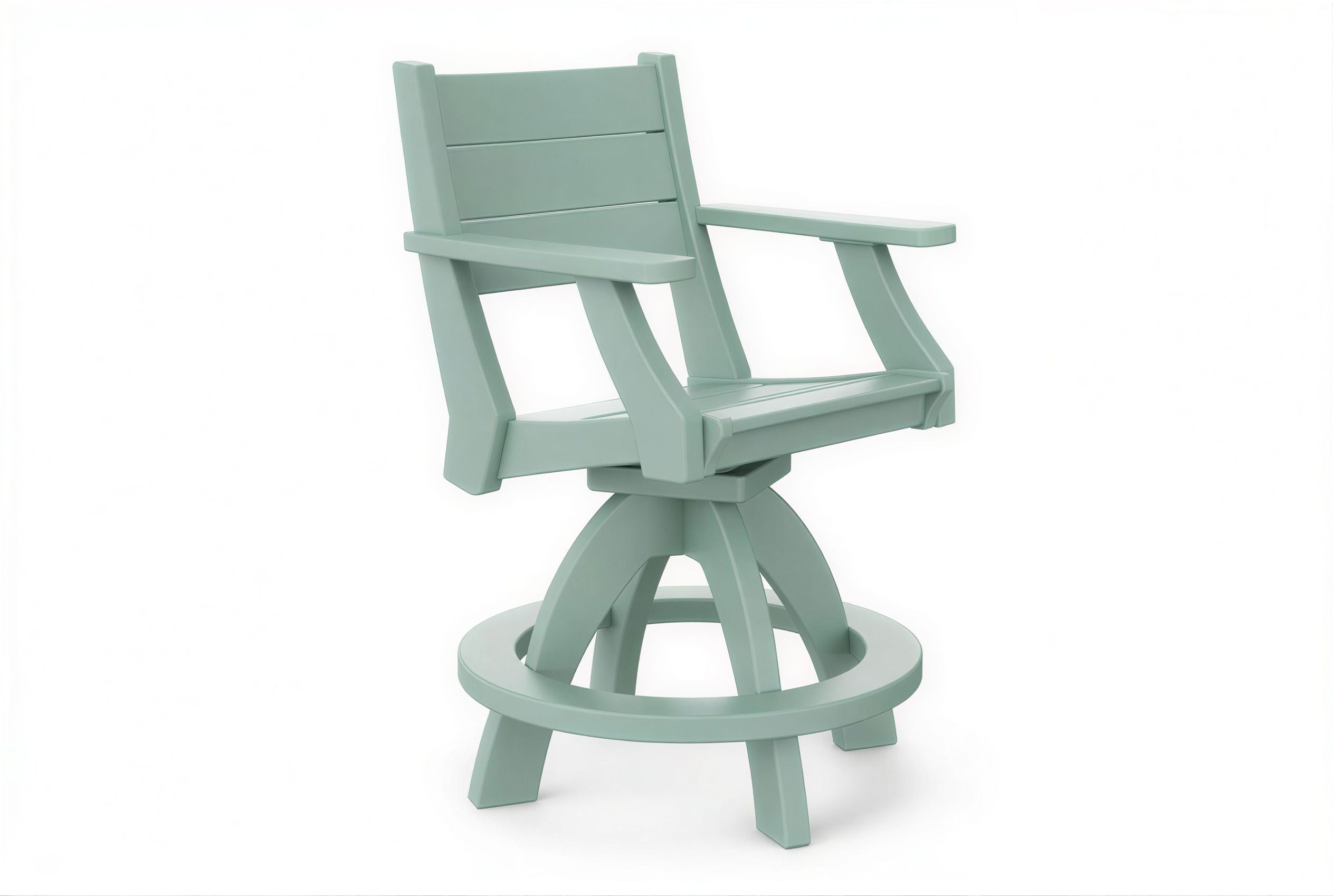 Farmhouse Swivel Chair