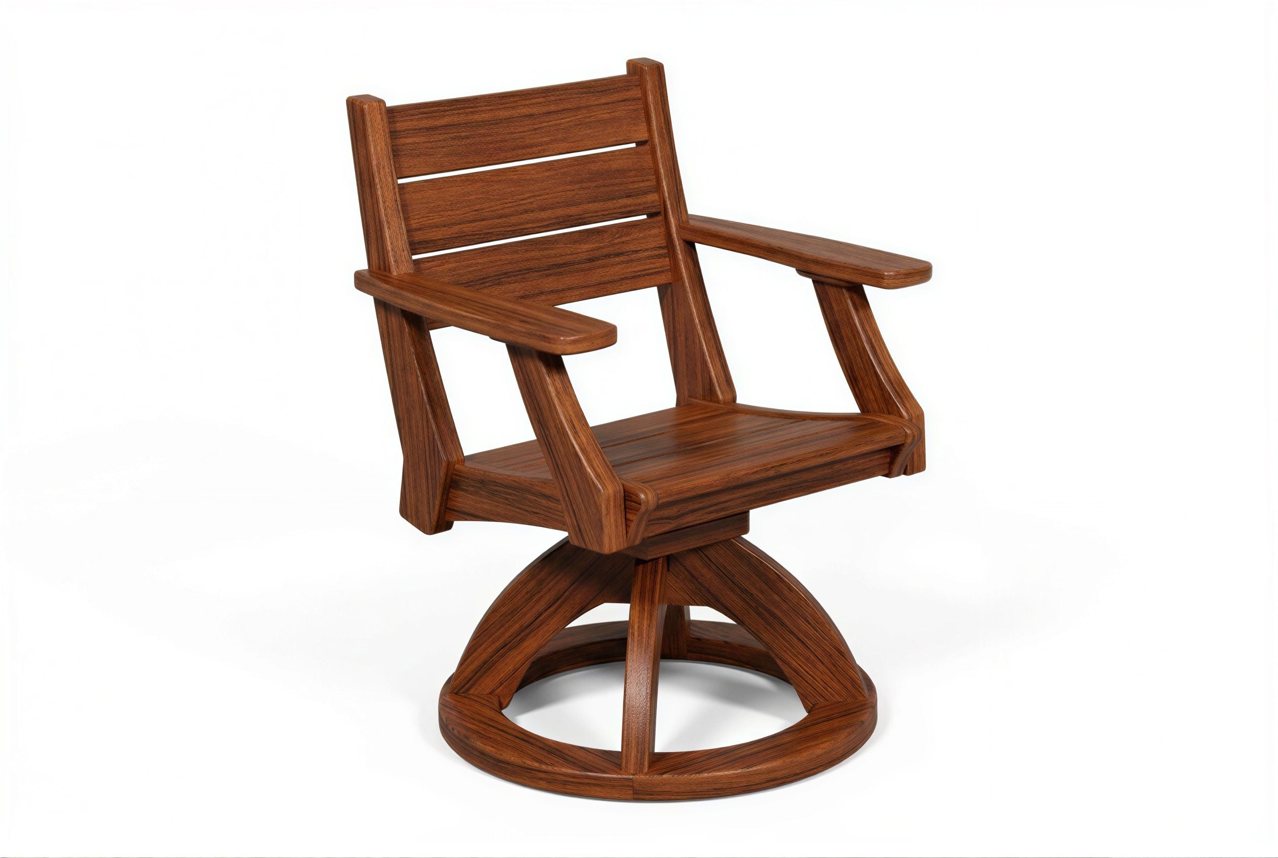 Farmhouse Swivel Chair