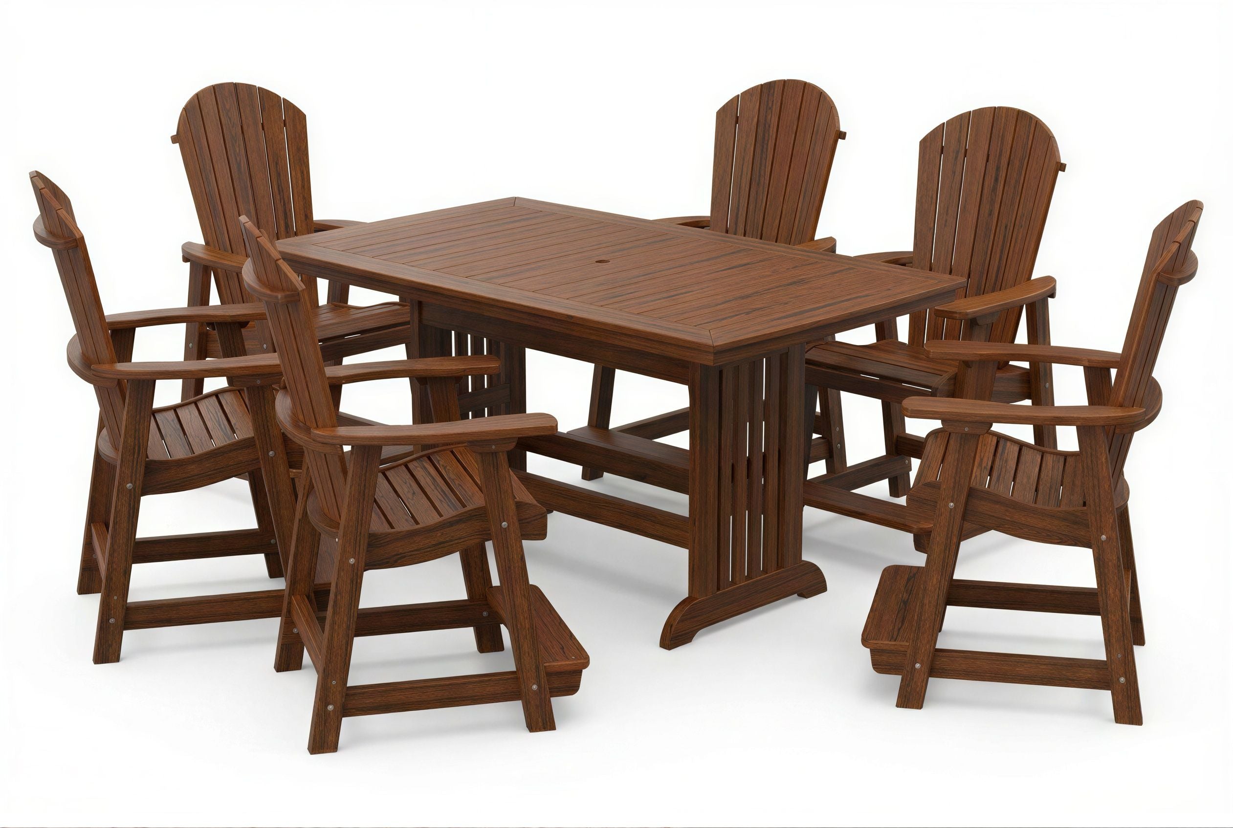 Mission Table & Chairs Set