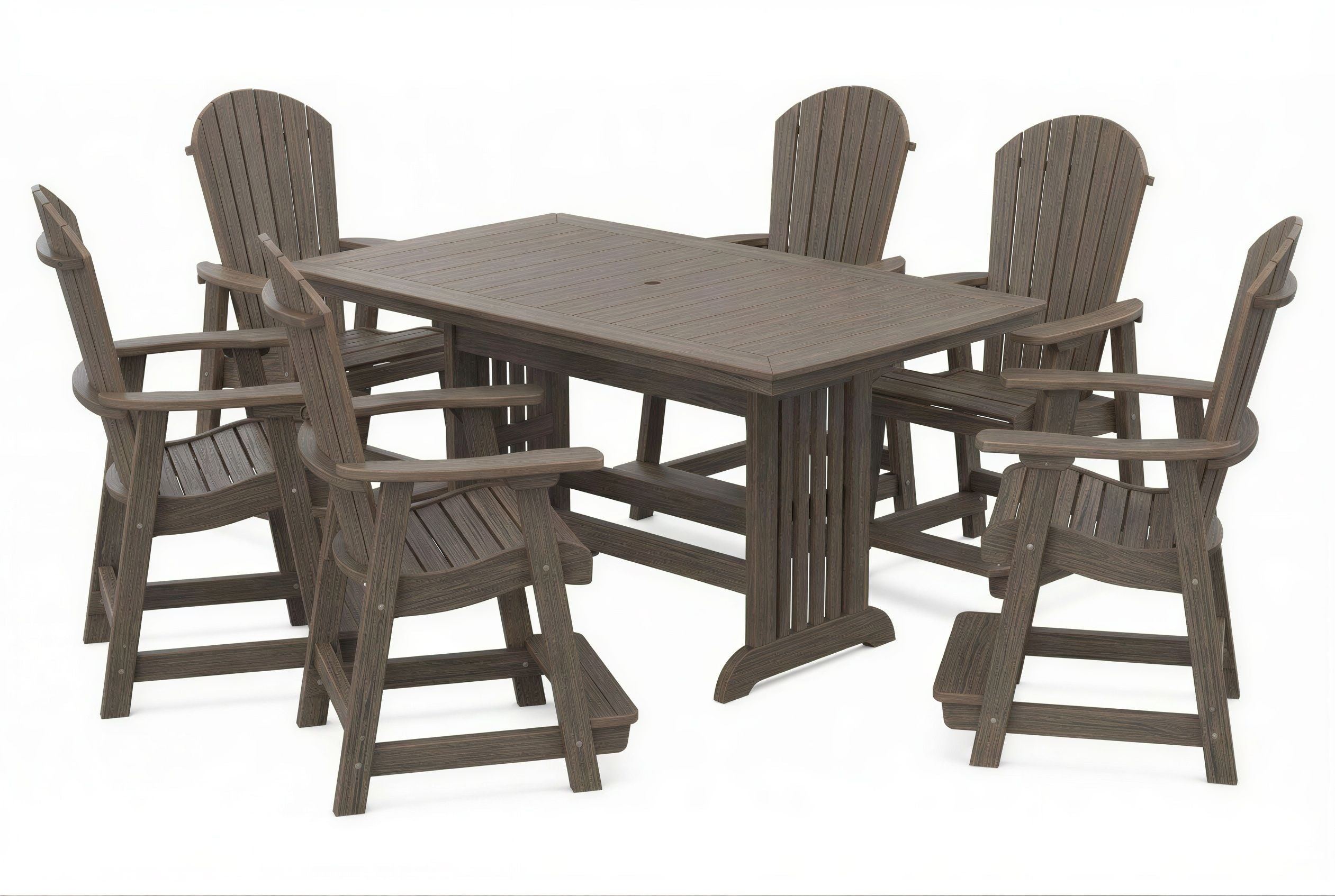 Mission Table & Chairs Set