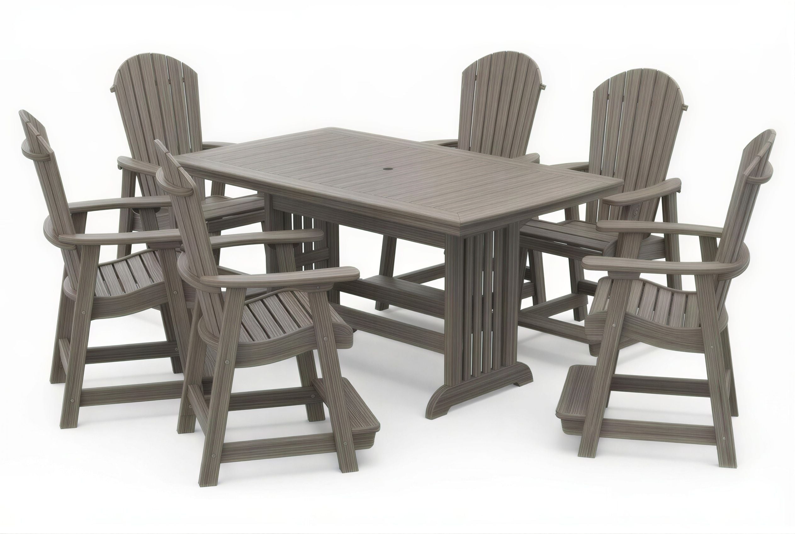 Mission Table & Chairs Set