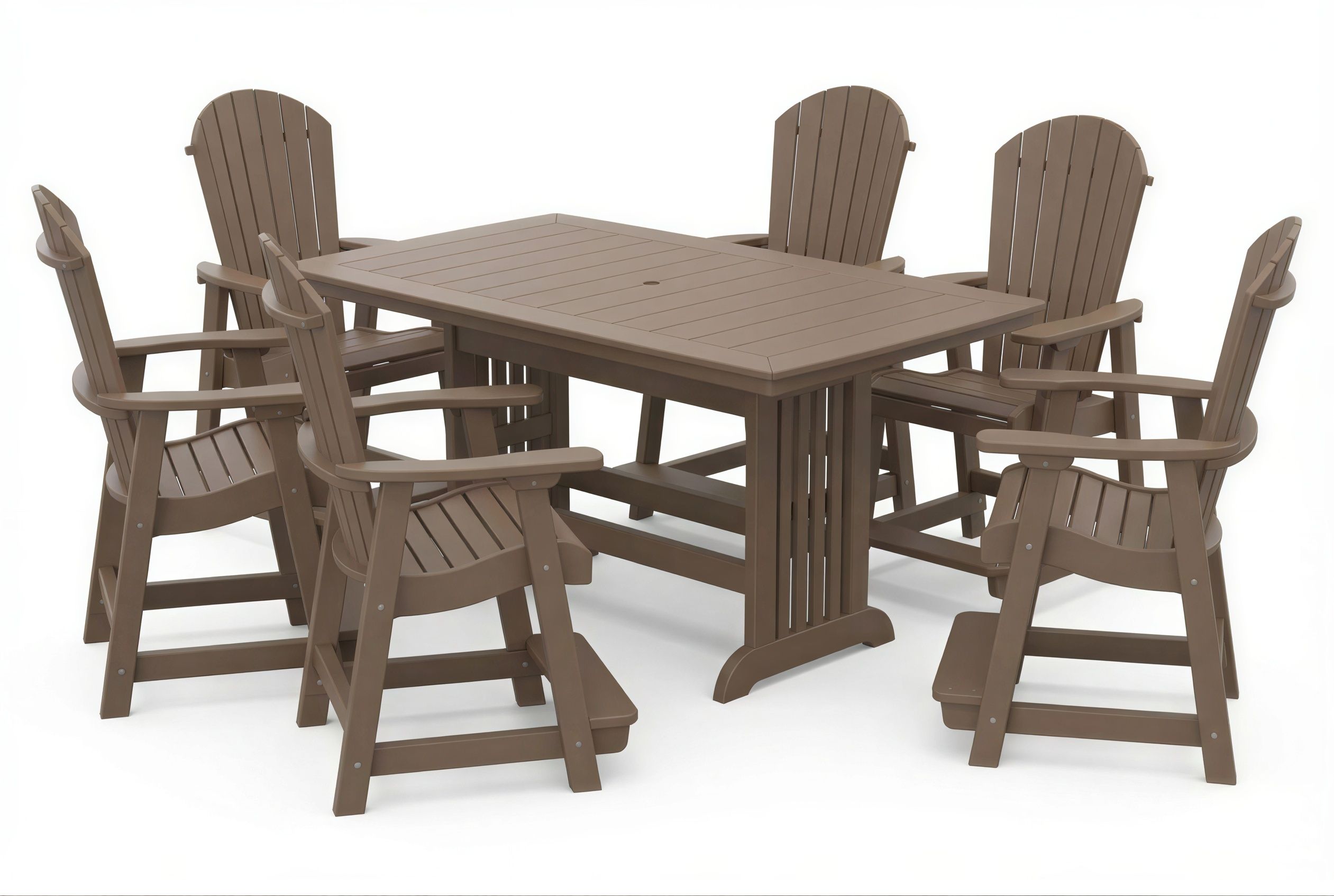 Mission Table & Chairs Set
