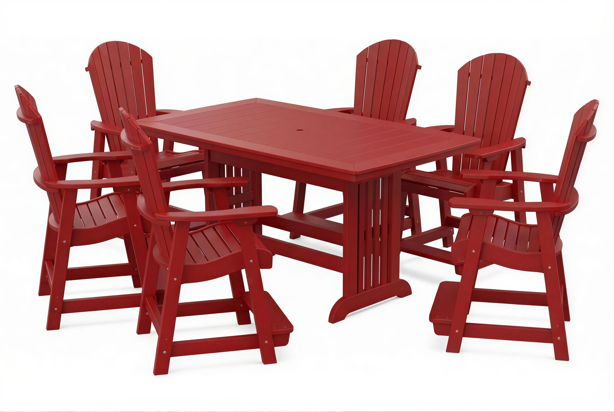 Mission Table & Chairs Set