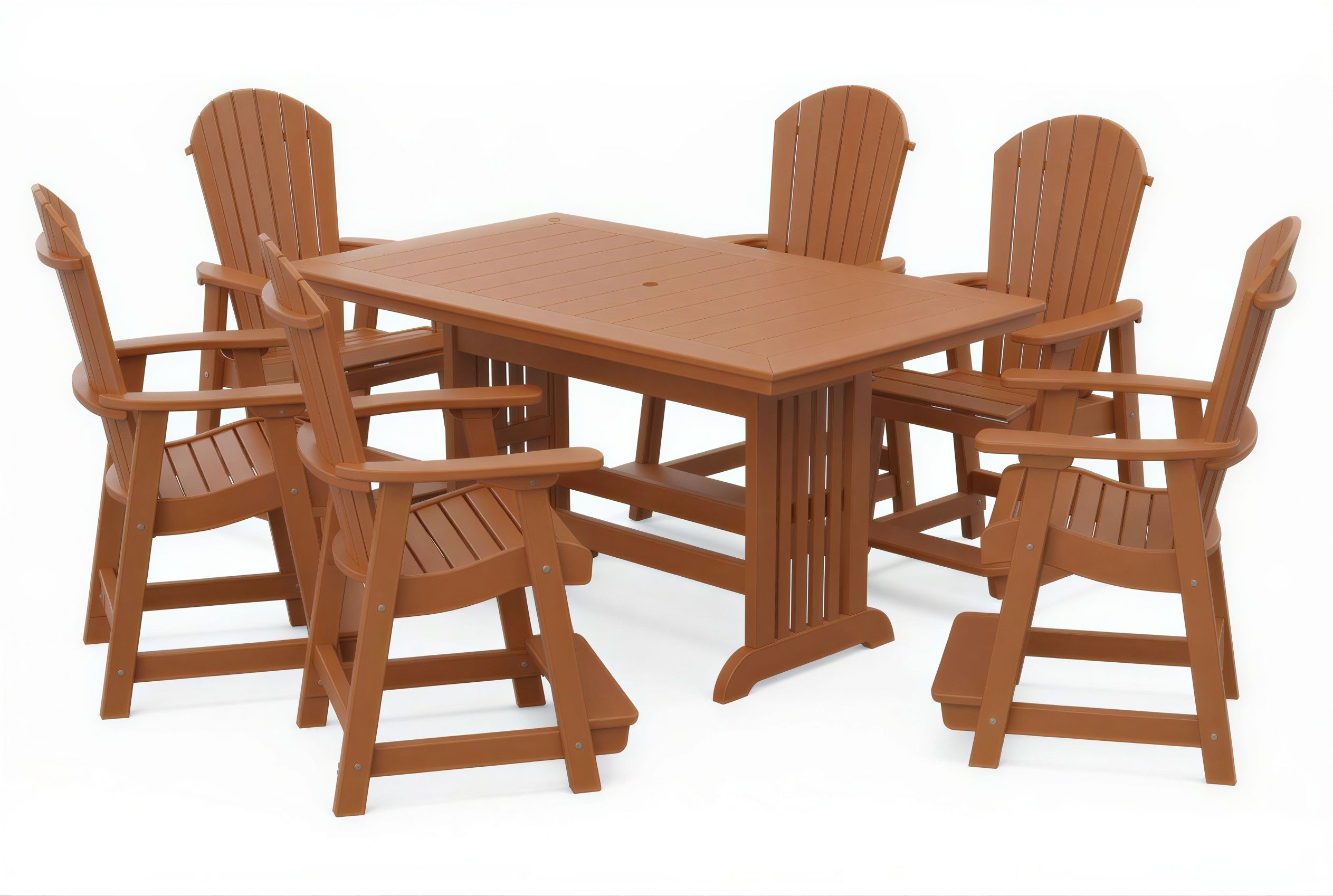 Mission Table & Chairs Set
