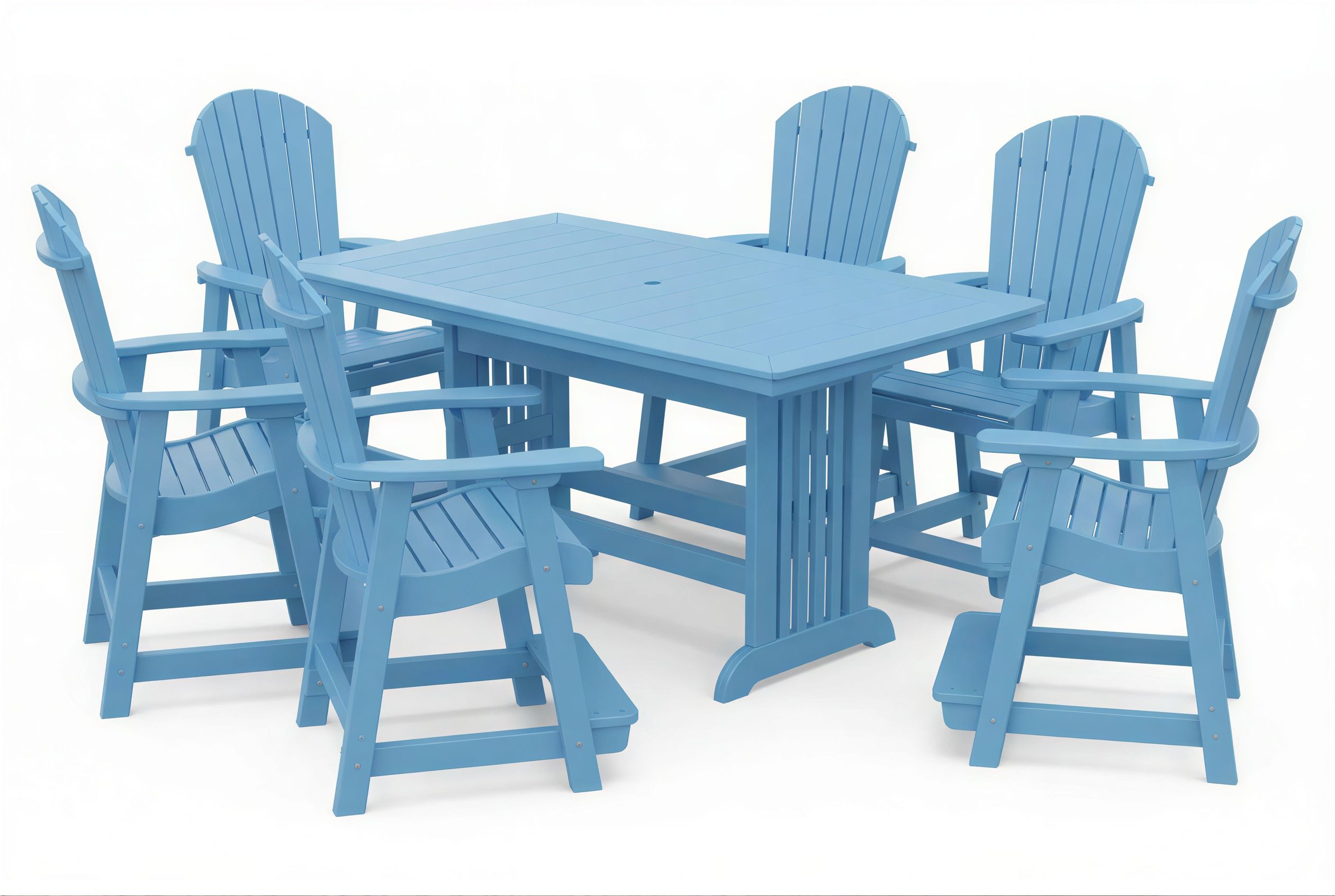 Mission Table & Chairs Set
