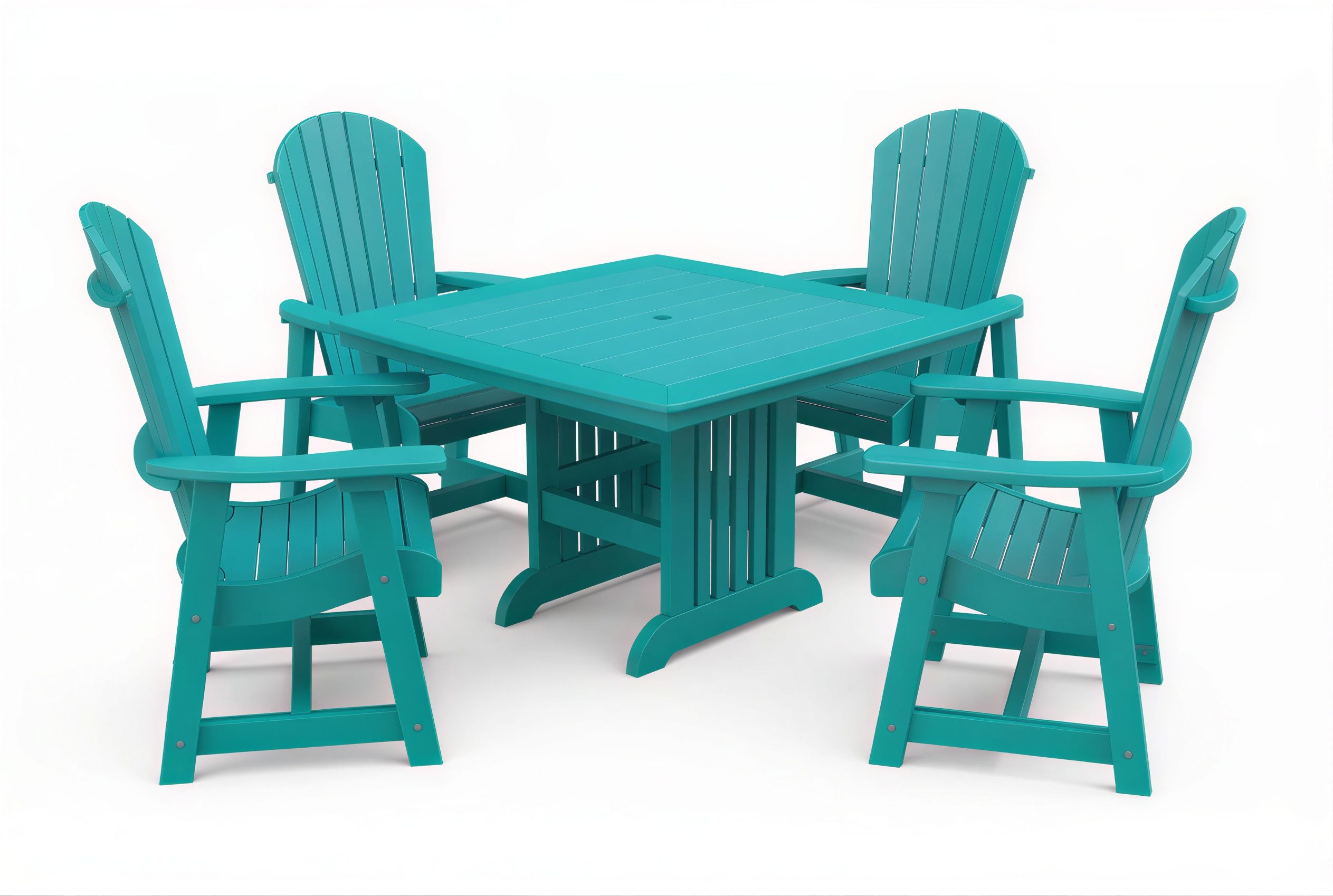 Mission Table & Chairs Set