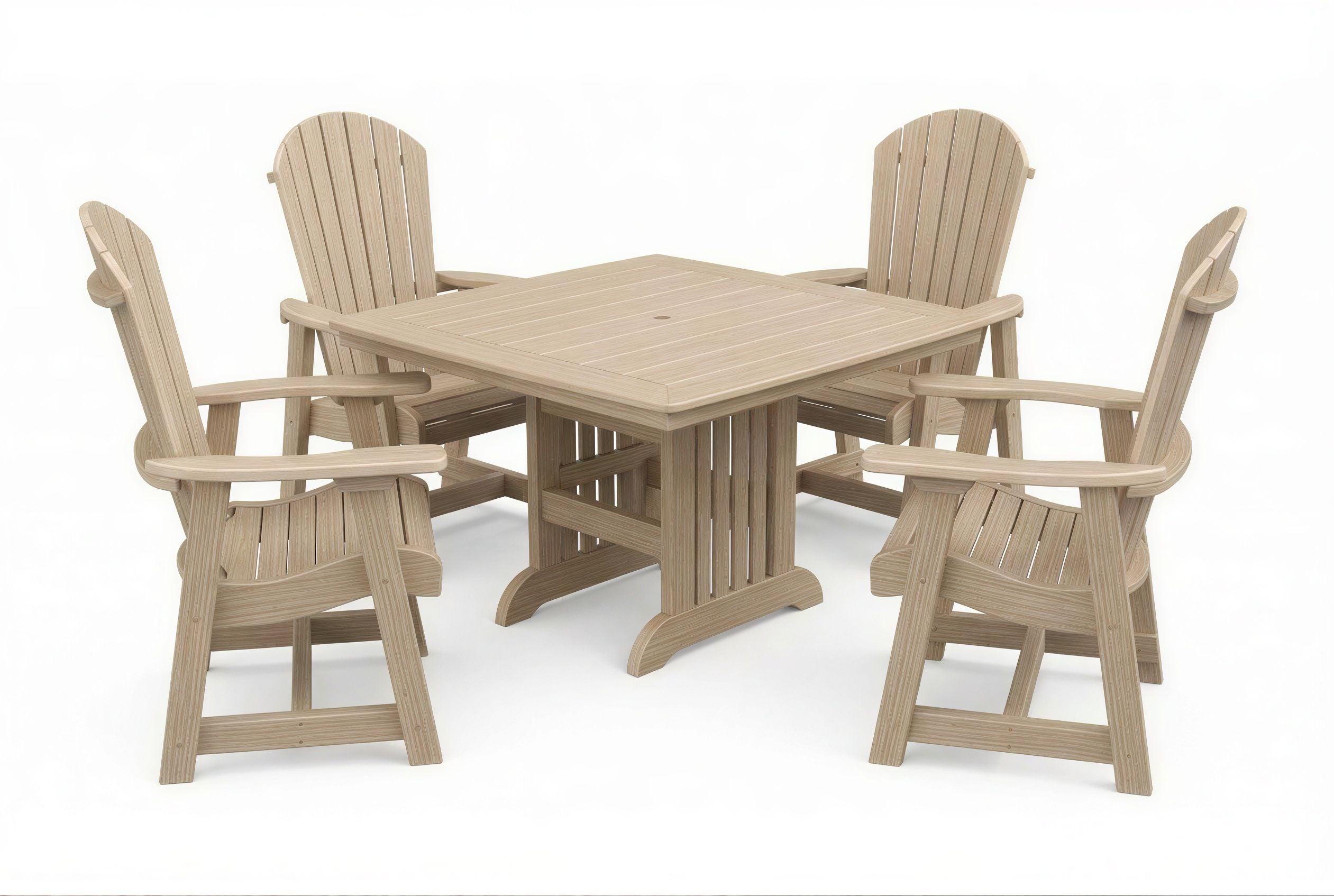 Mission Table & Chairs Set