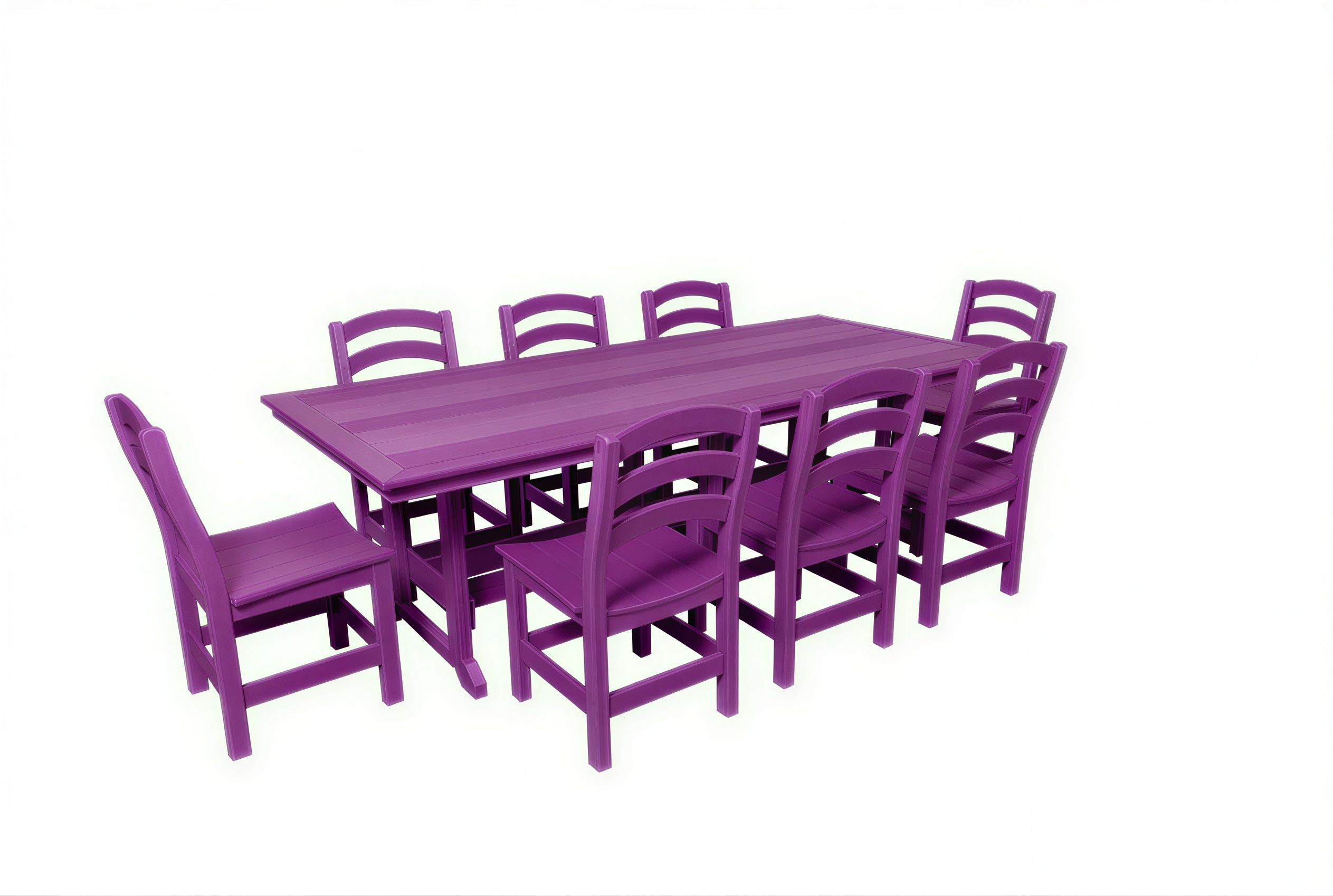 43" x 96" Rectangular Table & Chairs Set | Seabreak Collection