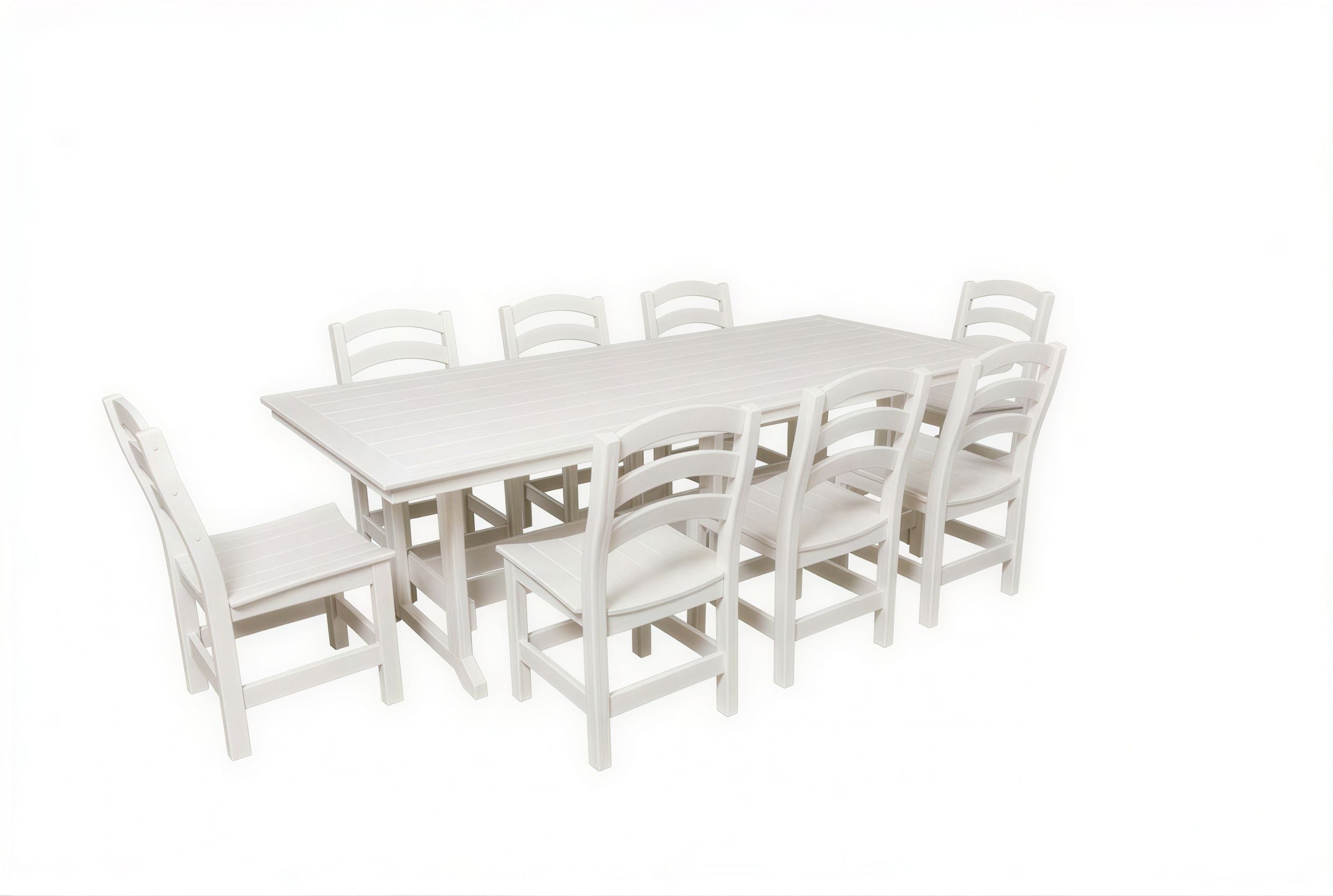 43" x 96" Rectangular Table & Chairs Set | Seabreak Collection