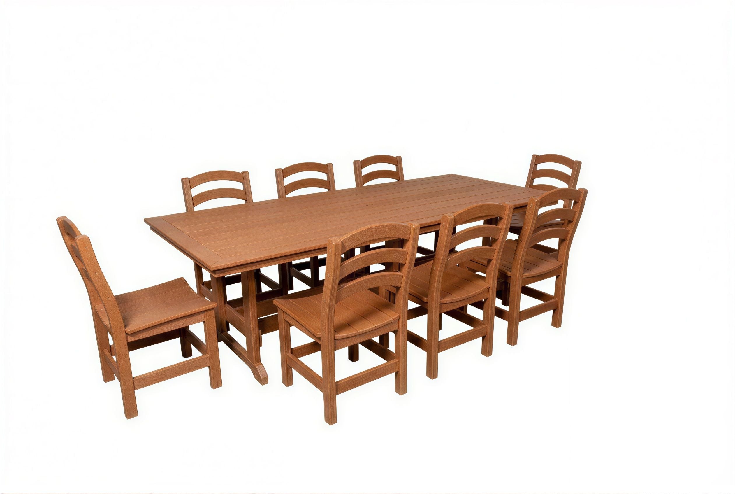 43" x 96" Rectangular Table & Chairs Set | Seabreak Collection