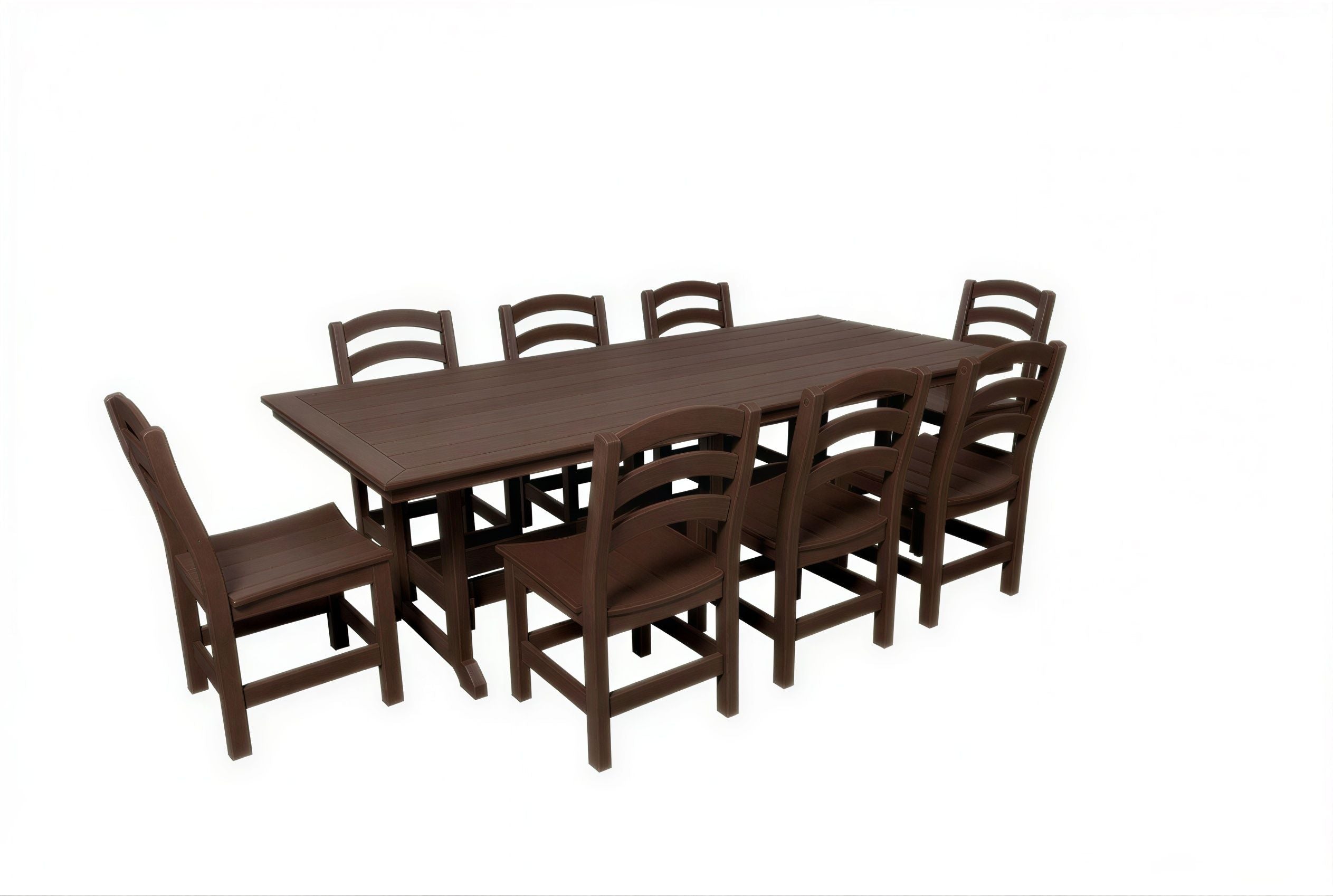 43" x 96" Rectangular Table & Chairs Set | Seabreak Collection