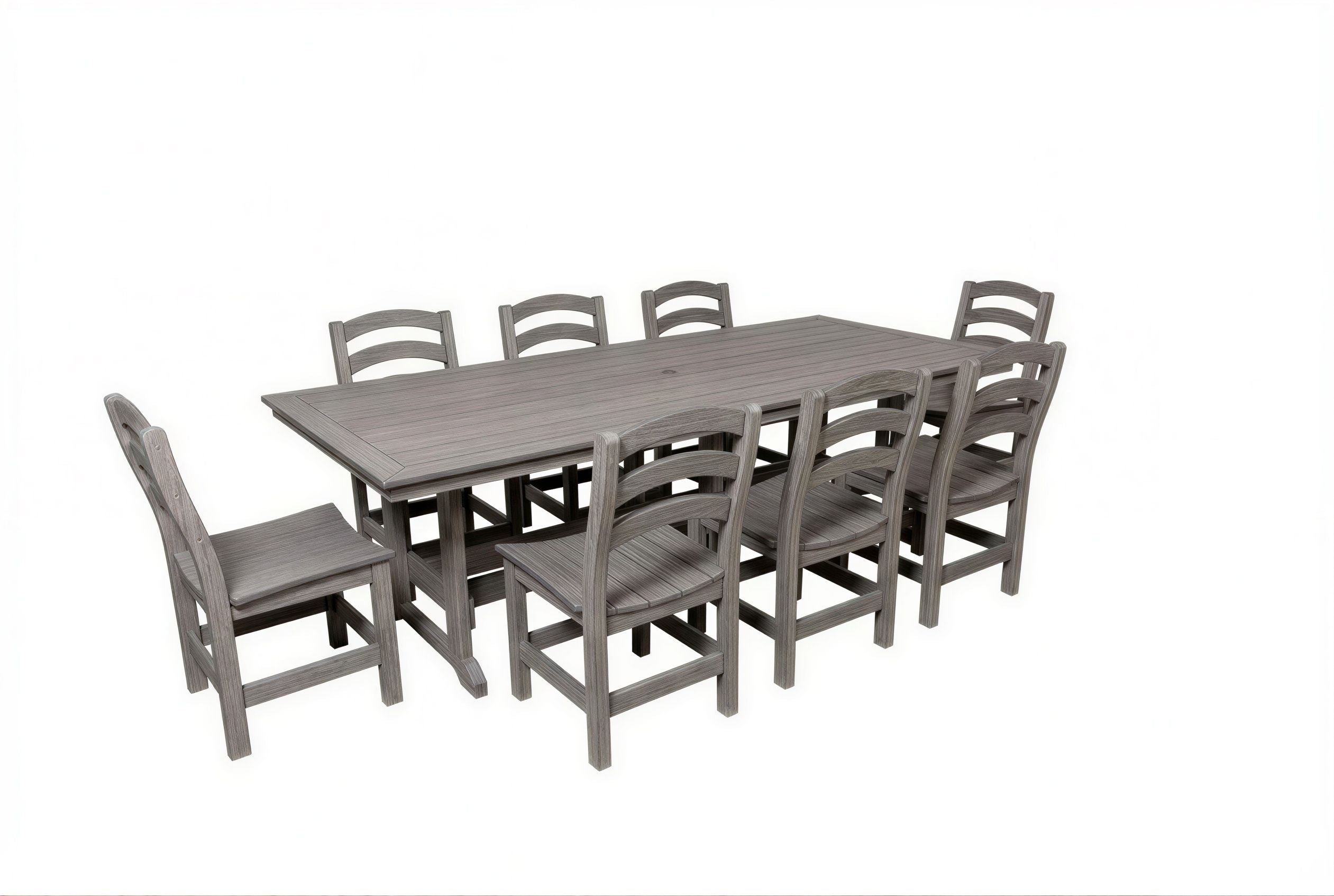 43" x 96" Rectangular Table & Chairs Set | Seabreak Collection