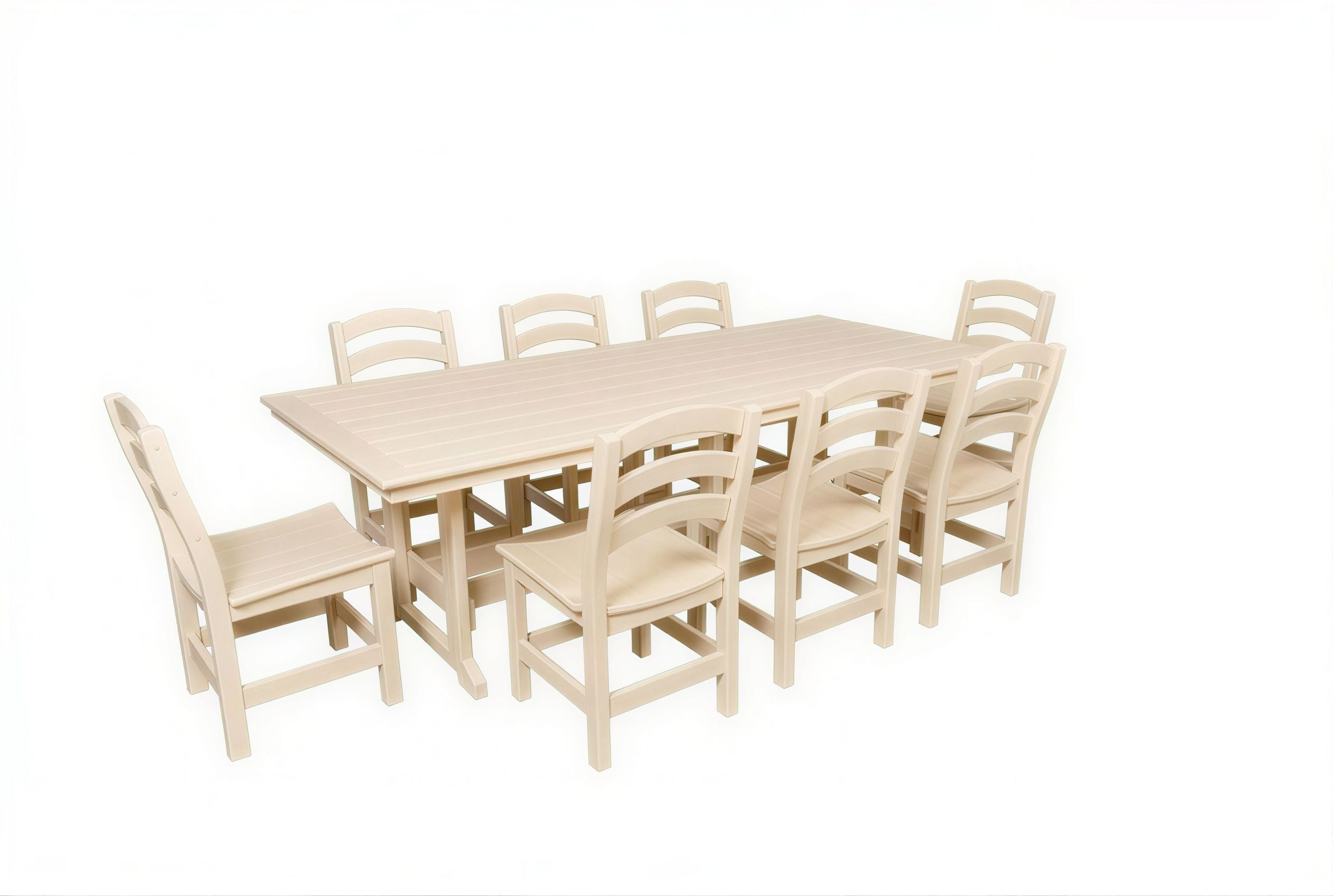 43" x 96" Rectangular Table & Chairs Set | Seabreak Collection