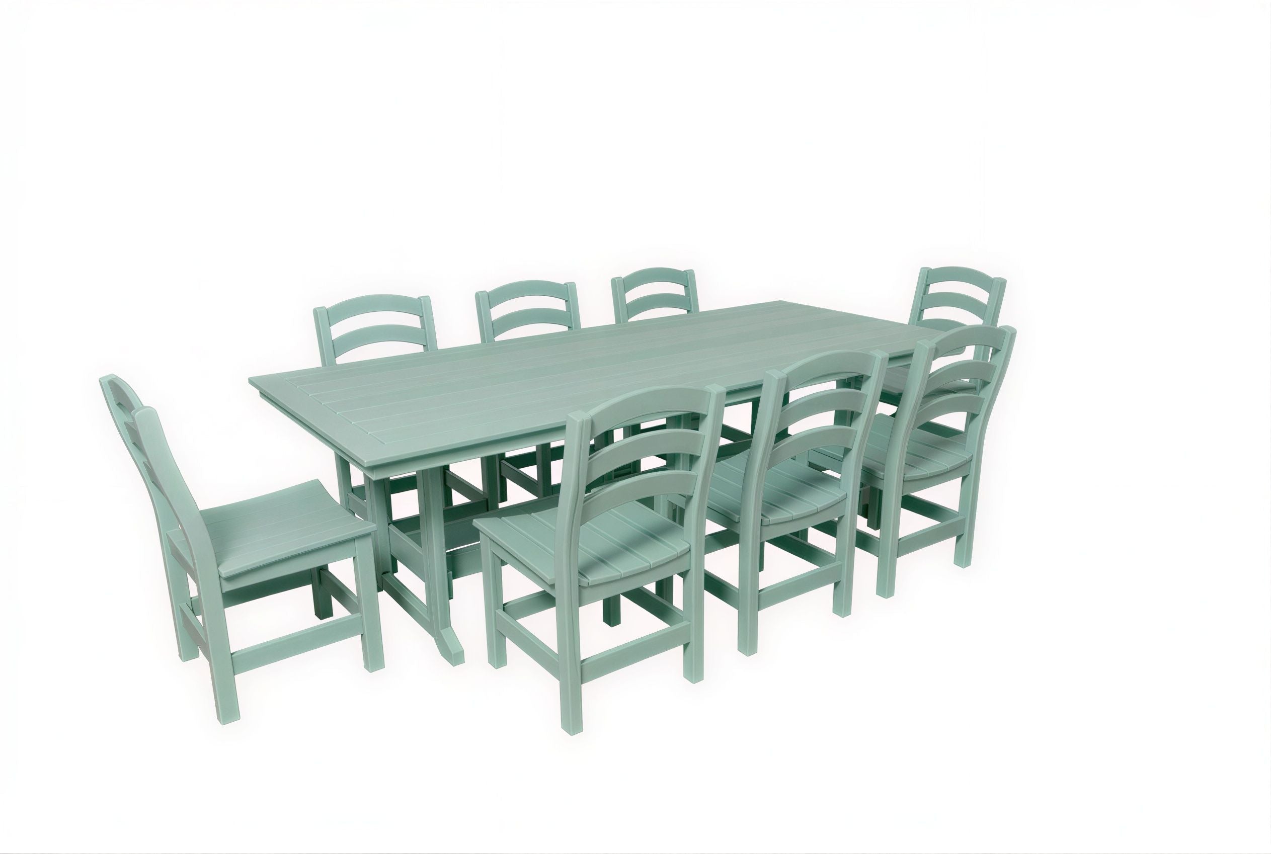 43" x 96" Rectangular Table & Chairs Set | Seabreak Collection