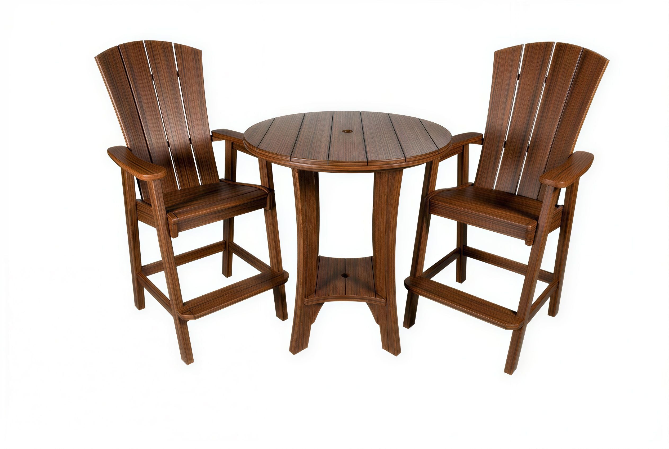 3-Piece Bistro Table & Chairs Set | Serenity Collection