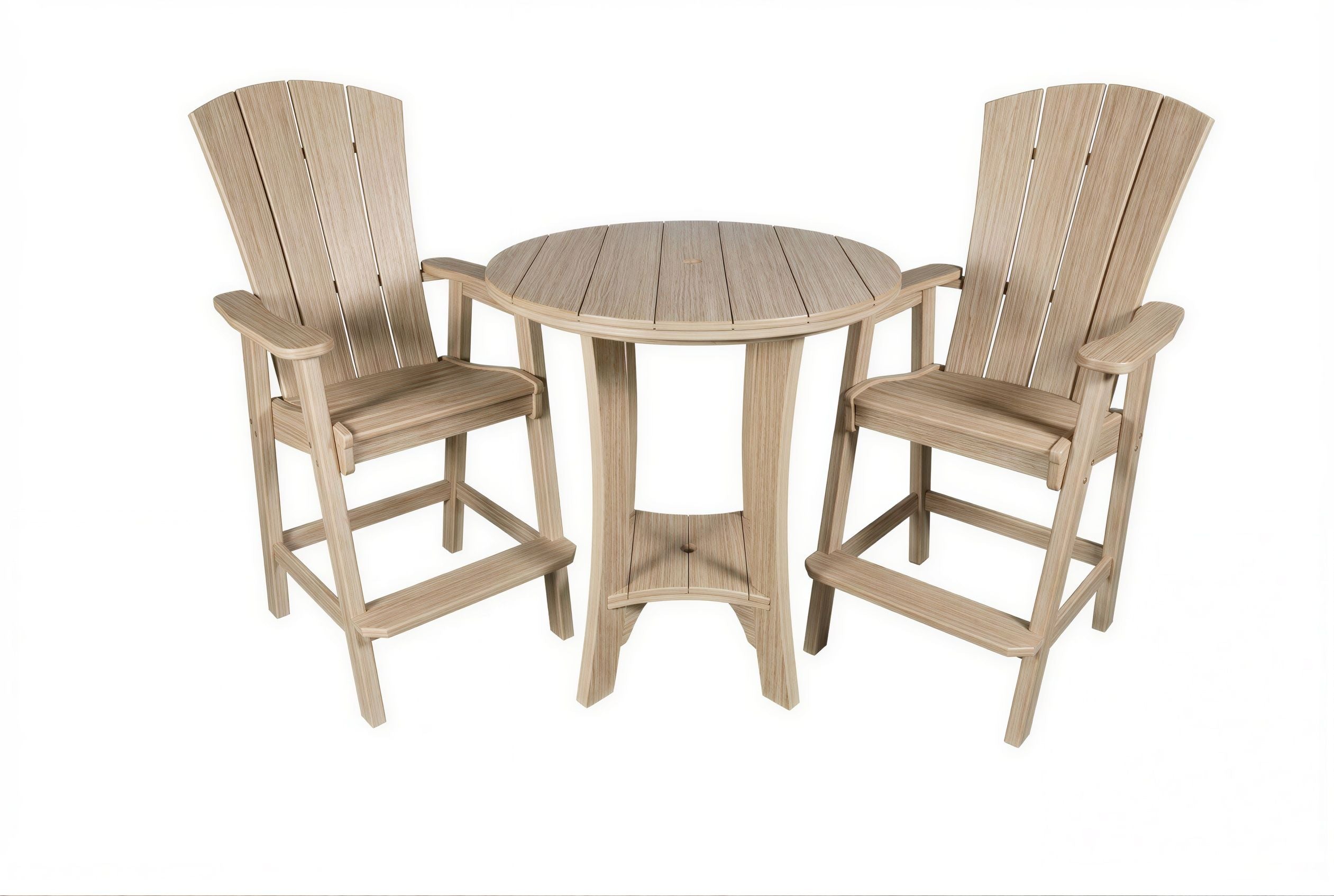 3-Piece Bistro Table & Chairs Set | Serenity Collection