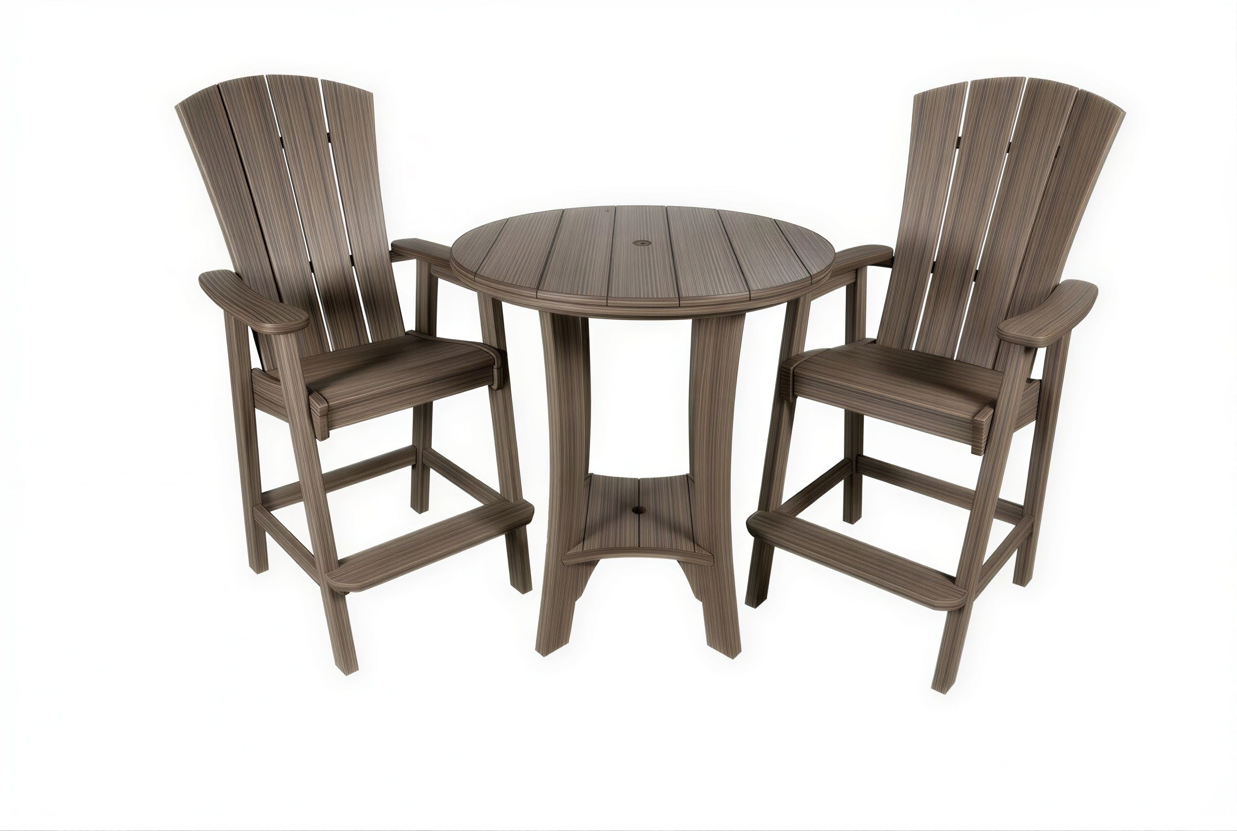3-Piece Bistro Table & Chairs Set | Serenity Collection