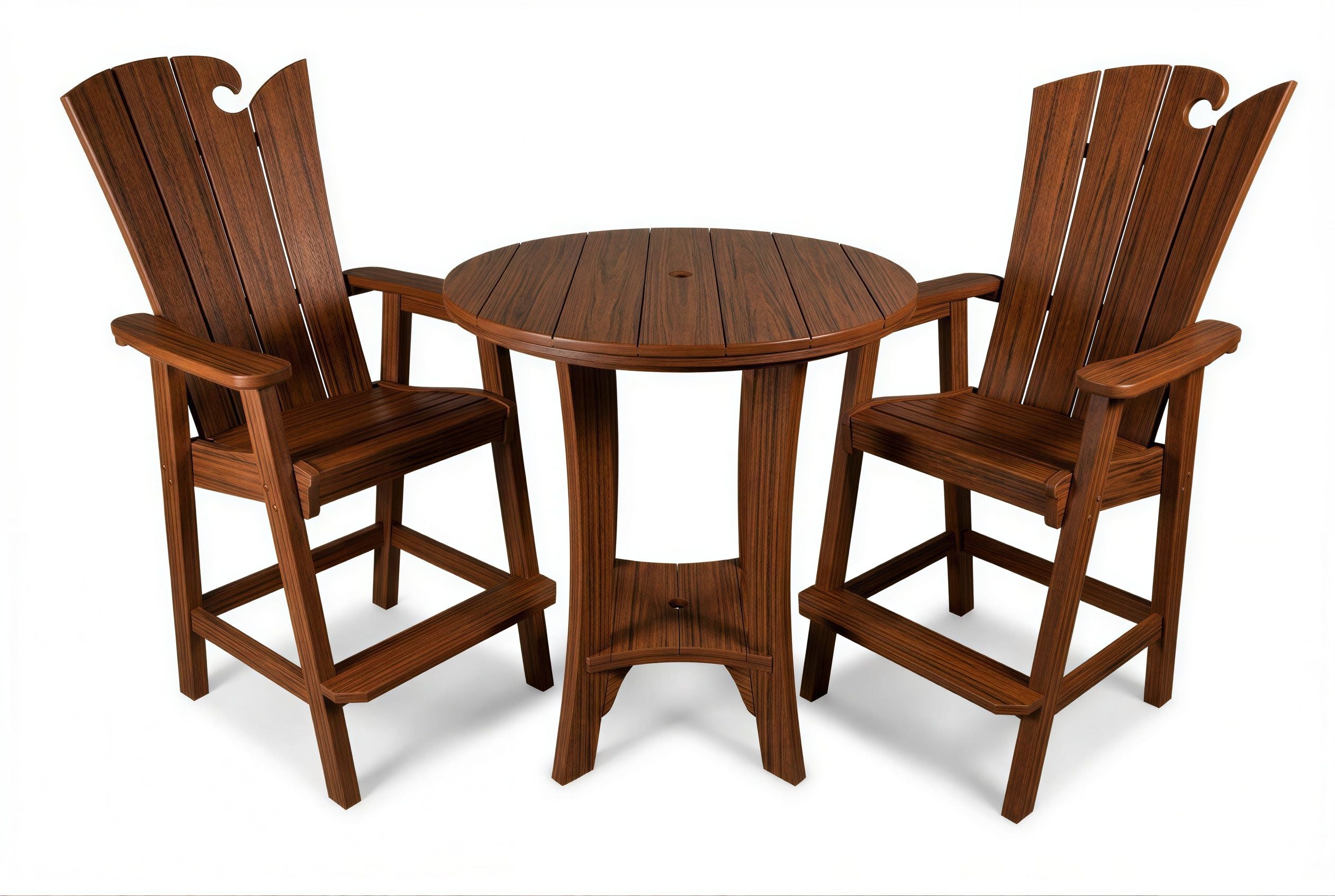 3-Piece Bistro Table & Chairs Set | Serenity Collection