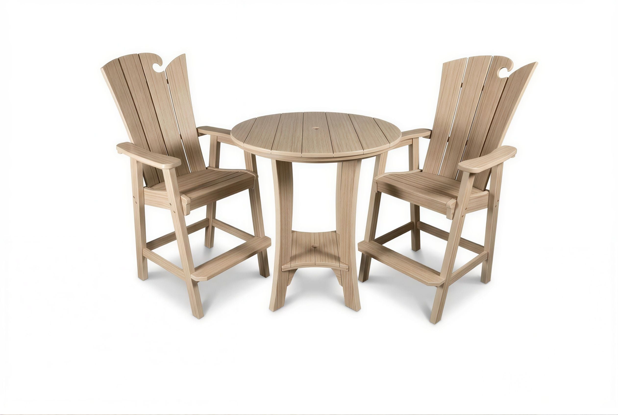 3-Piece Bistro Table & Chairs Set | Serenity Collection